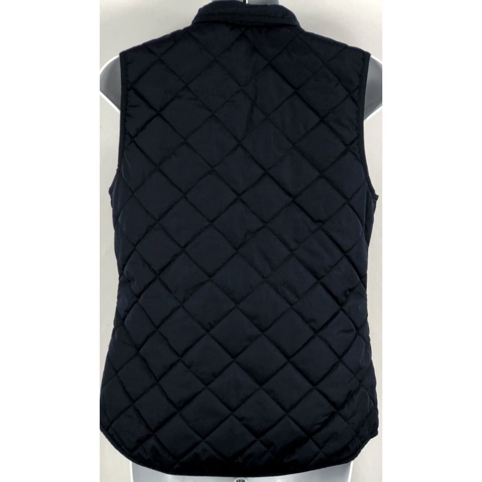 Old Navy Old Navy Quilted Vest XS Blue Zip Up Pockets Sleeveless Y2K 90s Size XS / US 0-2 / IT 36-38 - 4 Thumbnail