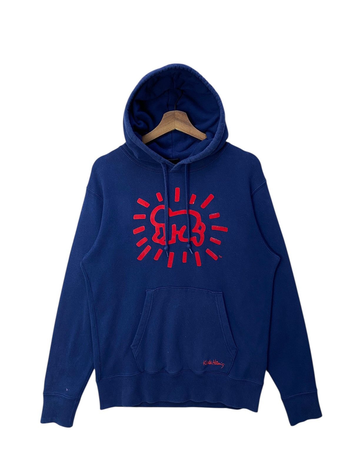 Keith Haring Keith Haring X Uniqlo Hoodie Big Logo Pullover Size Medium Size US M / EU 48-50 / 2 - 1 Thumbnail