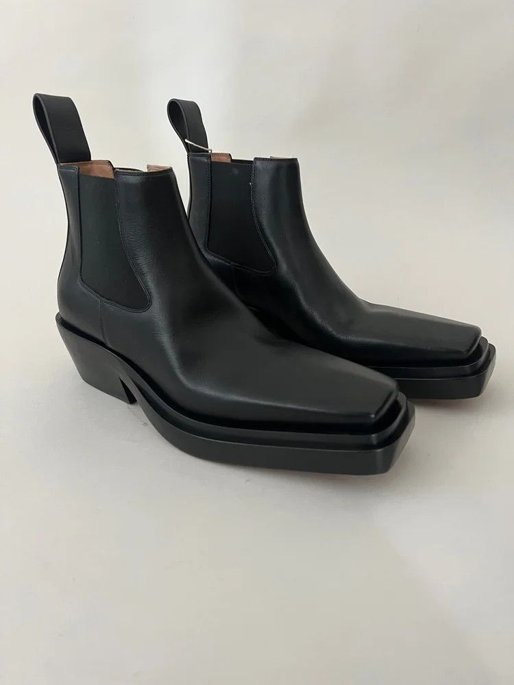 Bottega Veneta o1tko10426 Chelsea Boots in Black Size US 11 / EU 44 - 1 Thumbnail