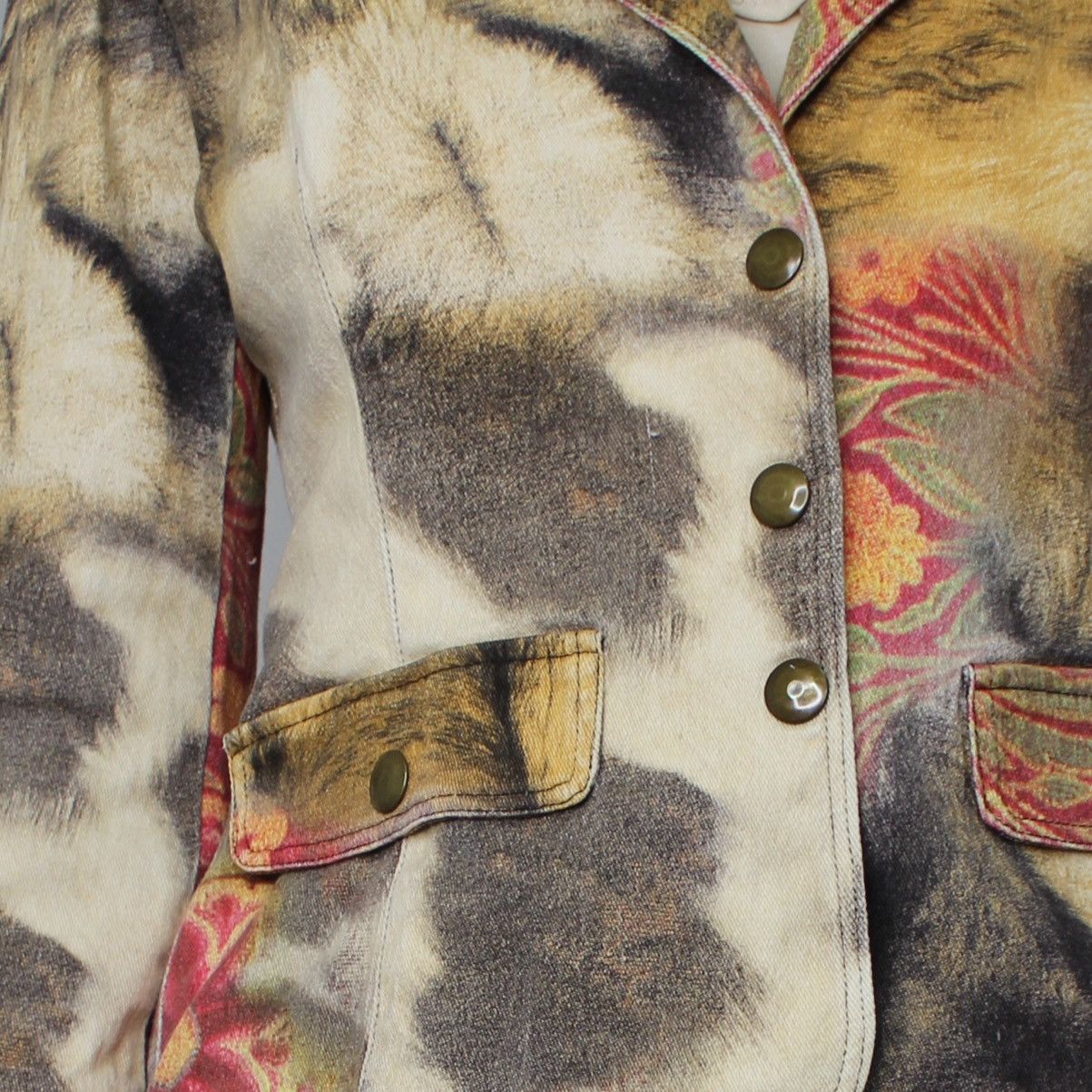 Other 🌺ANIMALIER FLOWER BLAZER🌺 Size S / US 4 / IT 40 - 4 Thumbnail
