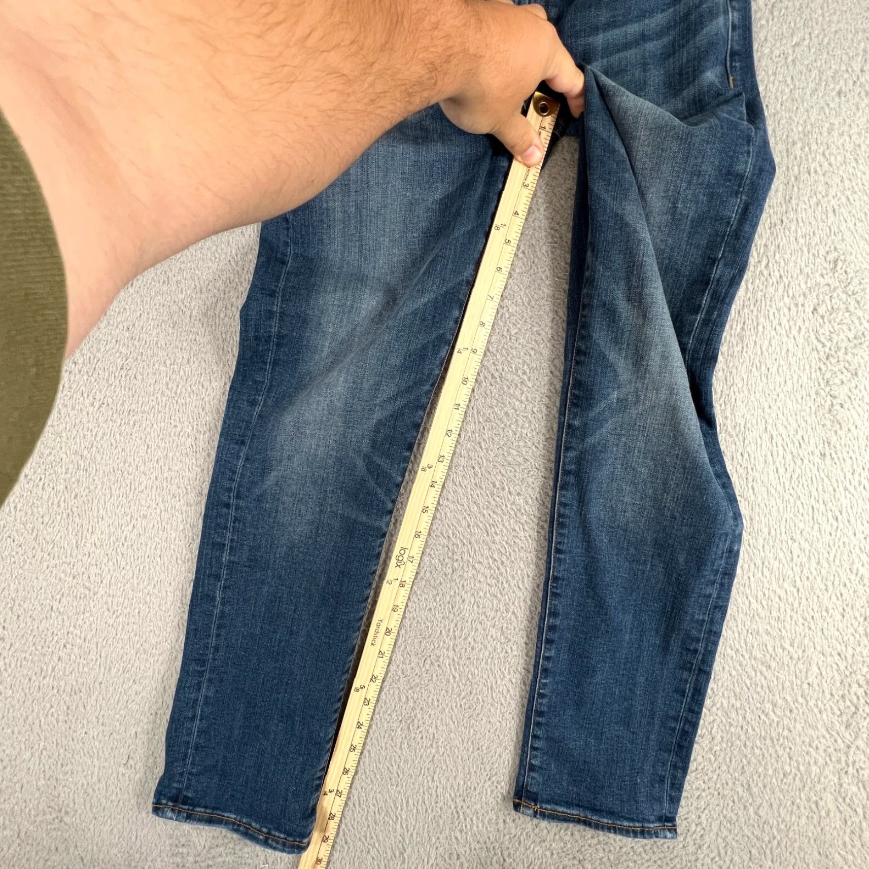 American Eagle Outfitters VINTAGE? No. American Eagle Outfitters Jeans Men Slim Straight 5-Pocket Denim 29x30 Blue Dark Stretch Regular Inseam 30 Men’s Jeans Size US 29 - 2 Thumbnail