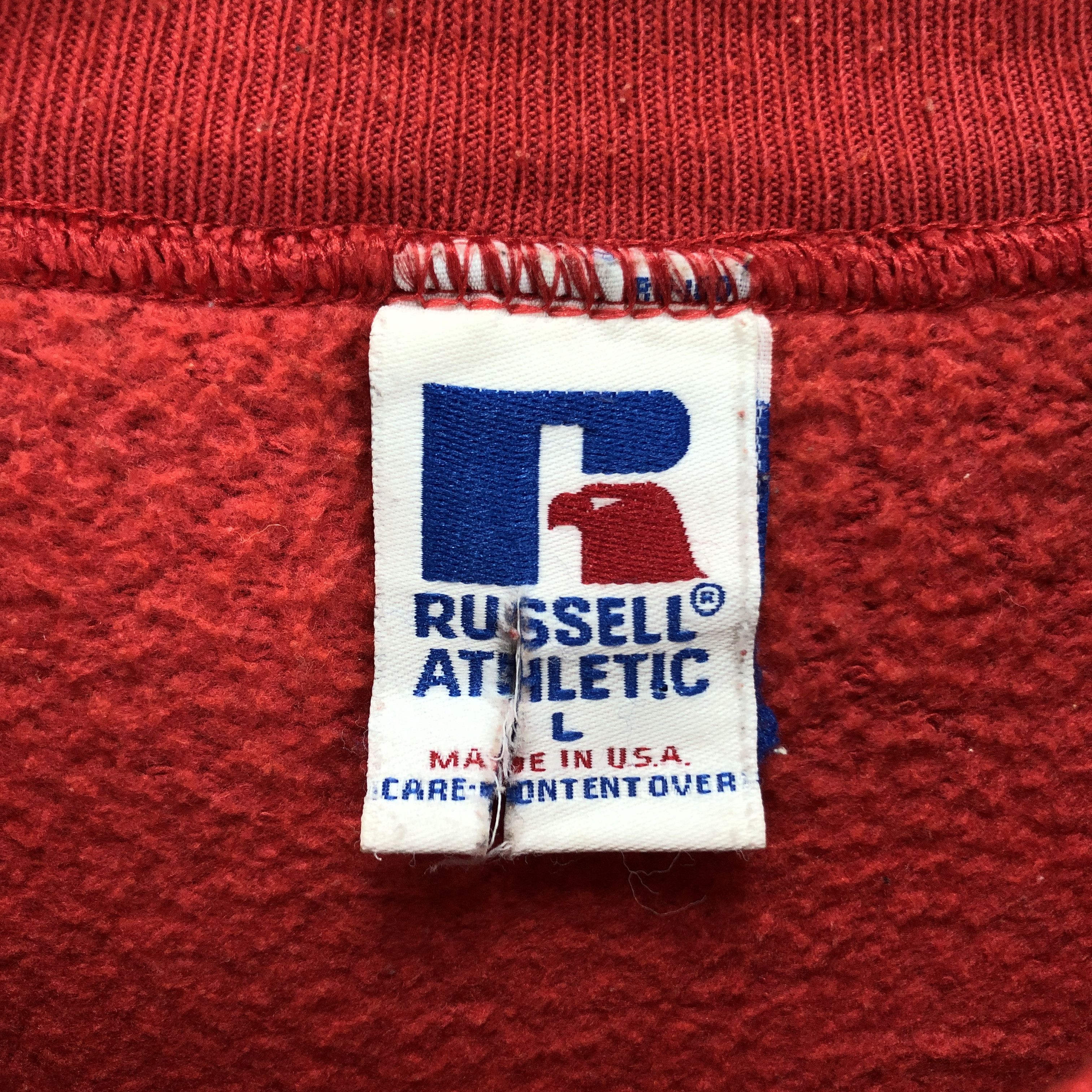Russell Athletic 90s Vintage RUSSELL RUGBY Crew Neck Sweatshirt #1063/AK Size US M / EU 48-50 / 2 - 6 Thumbnail