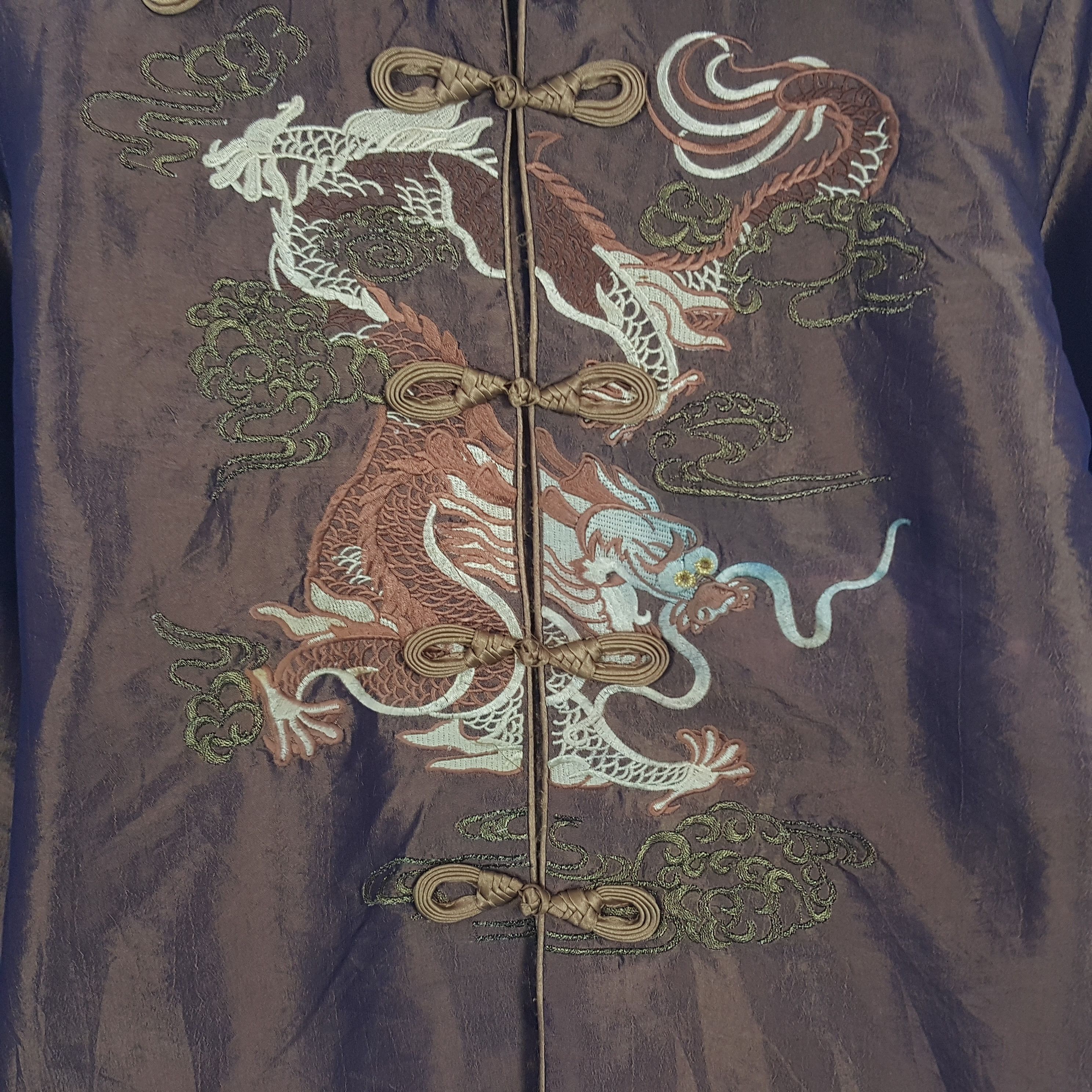 Designer × Vintage Vintage Dragon Fly Chinese Traditional Jacket Size US S / EU 44-46 / 1 - 2 Thumbnail
