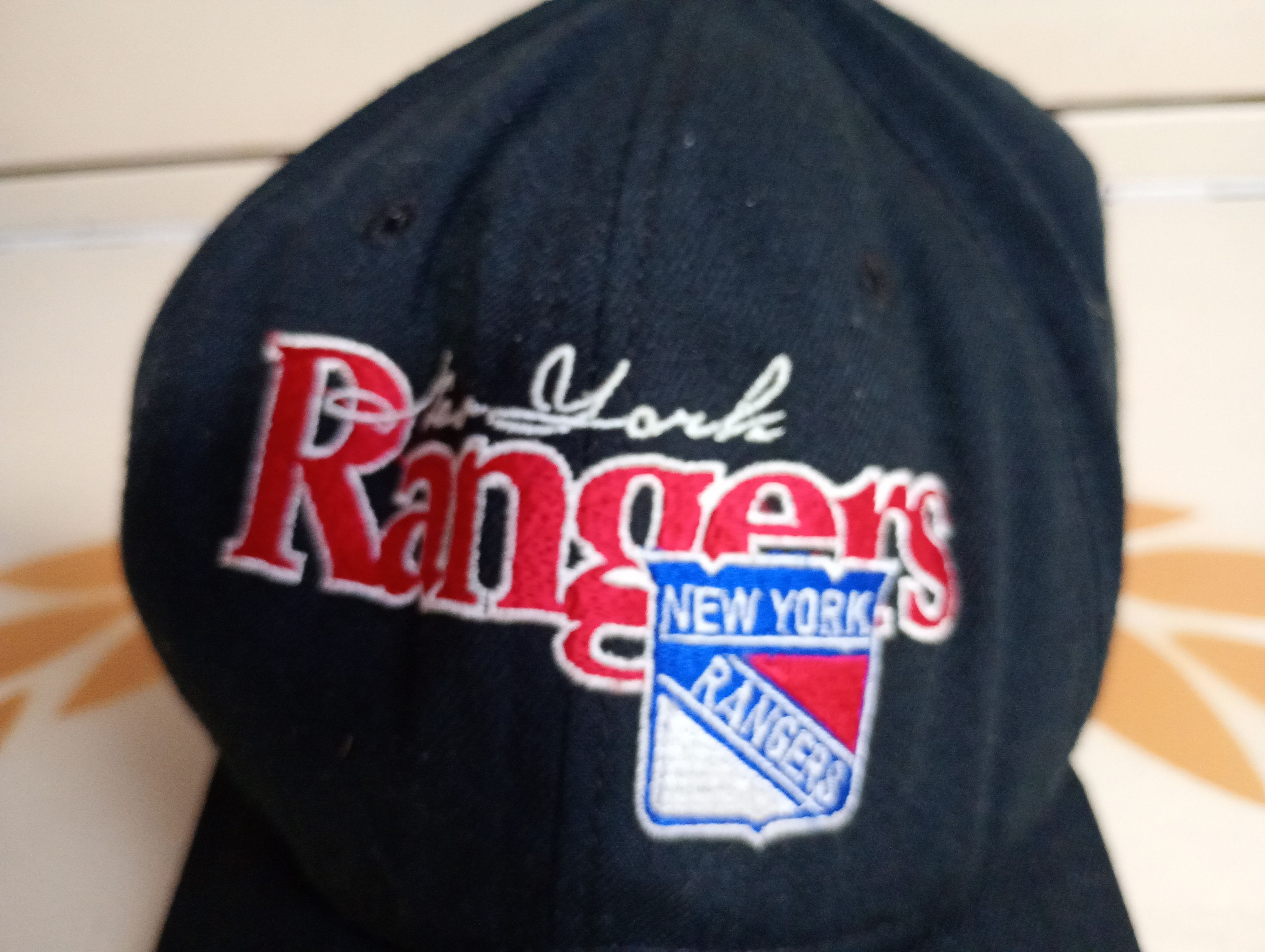 NHL × New Era New Era NHL New York Rangers Cap Vintage Size ONE SIZE - 4 Thumbnail