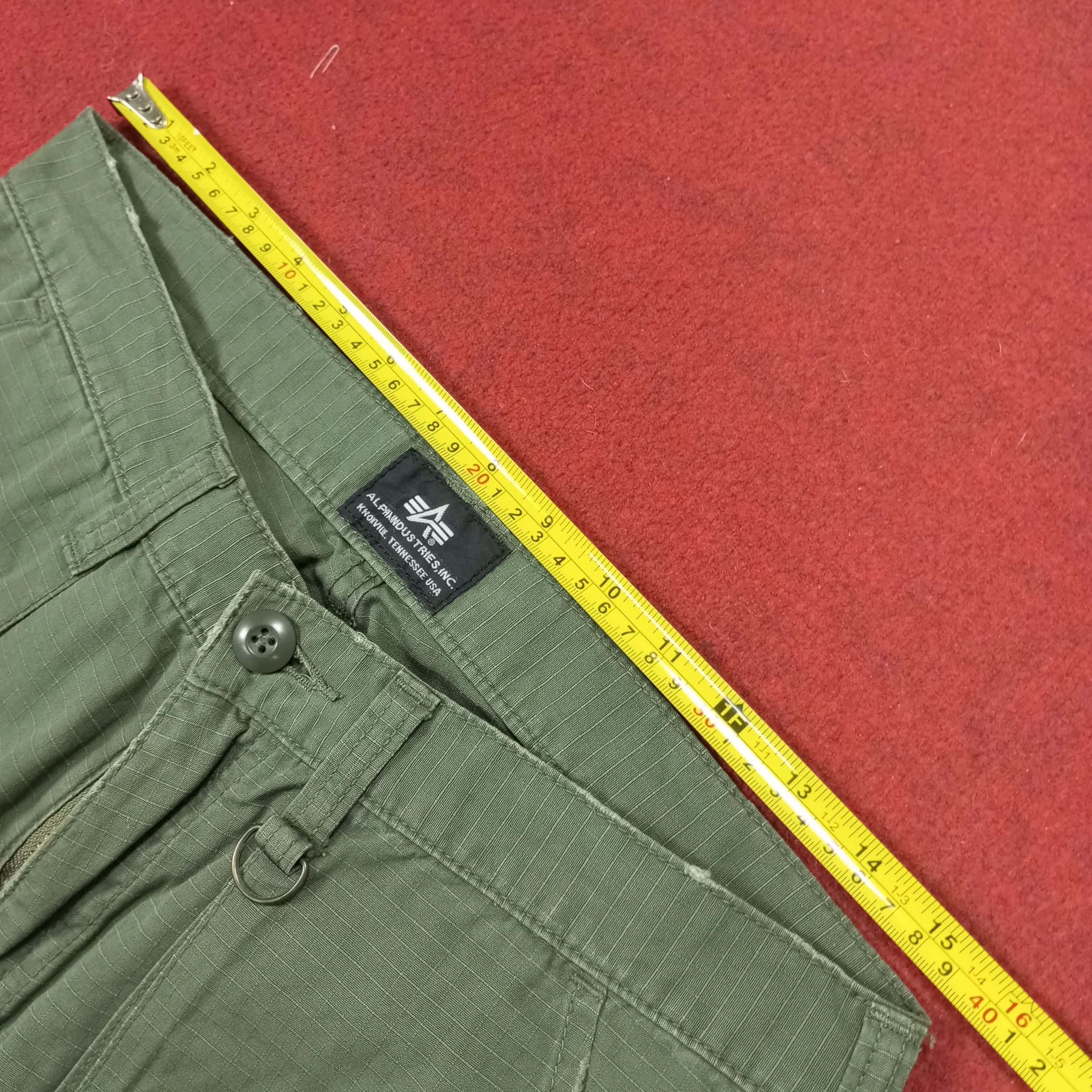 Alpha Industries × Vintage Alpha Industries Cargo Pocket Style Pants Size US 31 - 8 Thumbnail