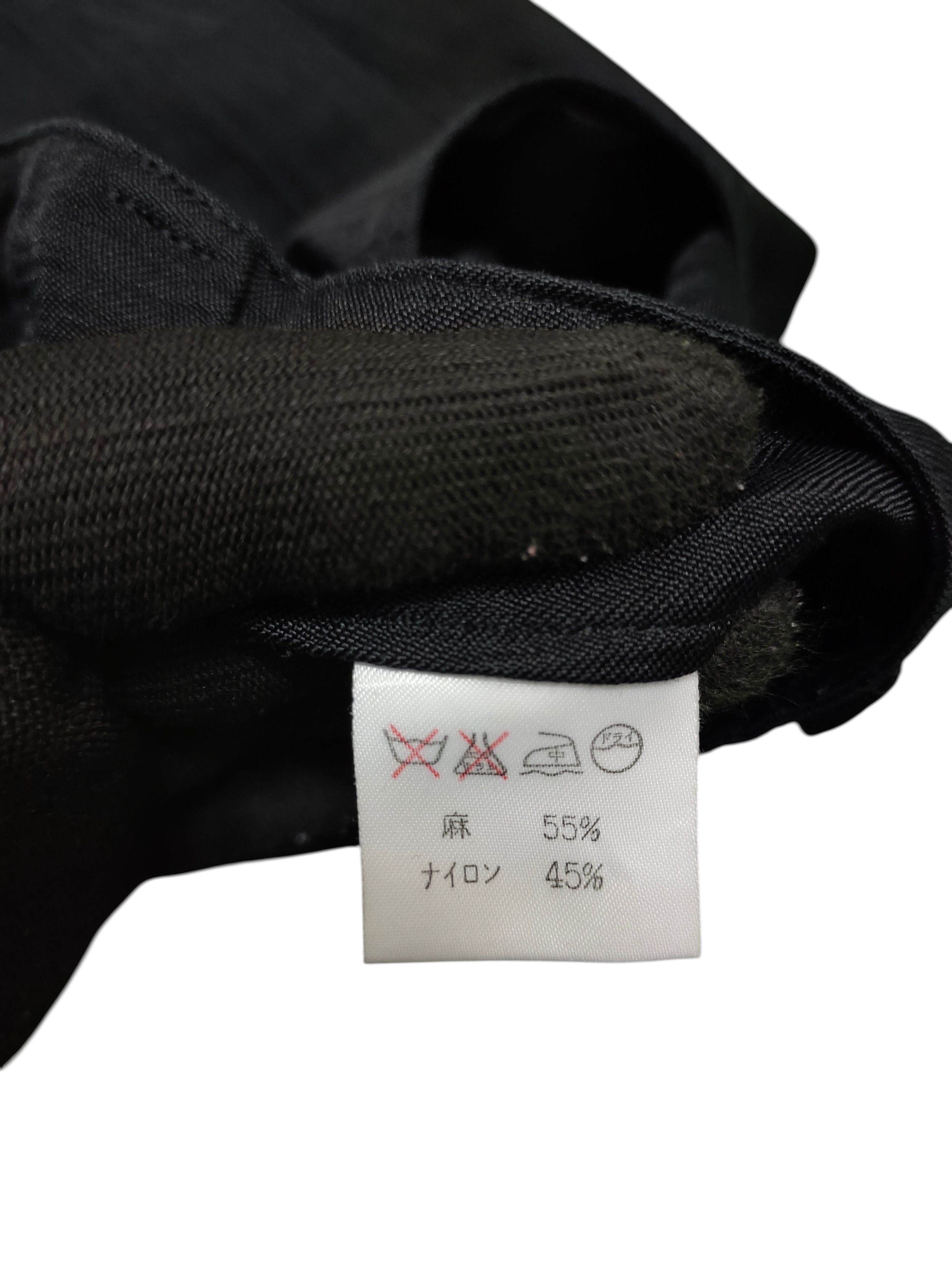 Issey Miyake Vintage Issey Miyake hemp Nylon Blend Trouser Pants Size 27" / US 4 / IT 40 - 11 Thumbnail
