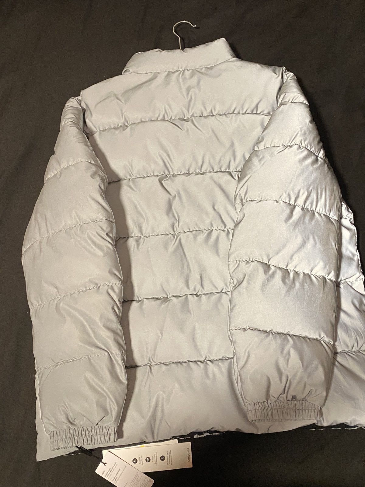 Calvin Klein Men’s White reflective Calvin Klein puffer jacket Size US M / EU 48-50 / 2 - 9 Thumbnail