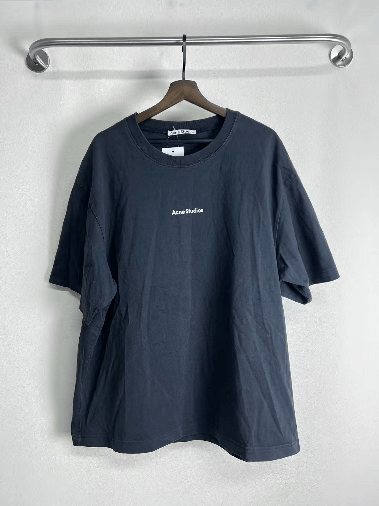 Acne Studios Acne Studios Logo Black Short Sleeve Size US XXL / EU 58 / 5 - 1 Thumbnail