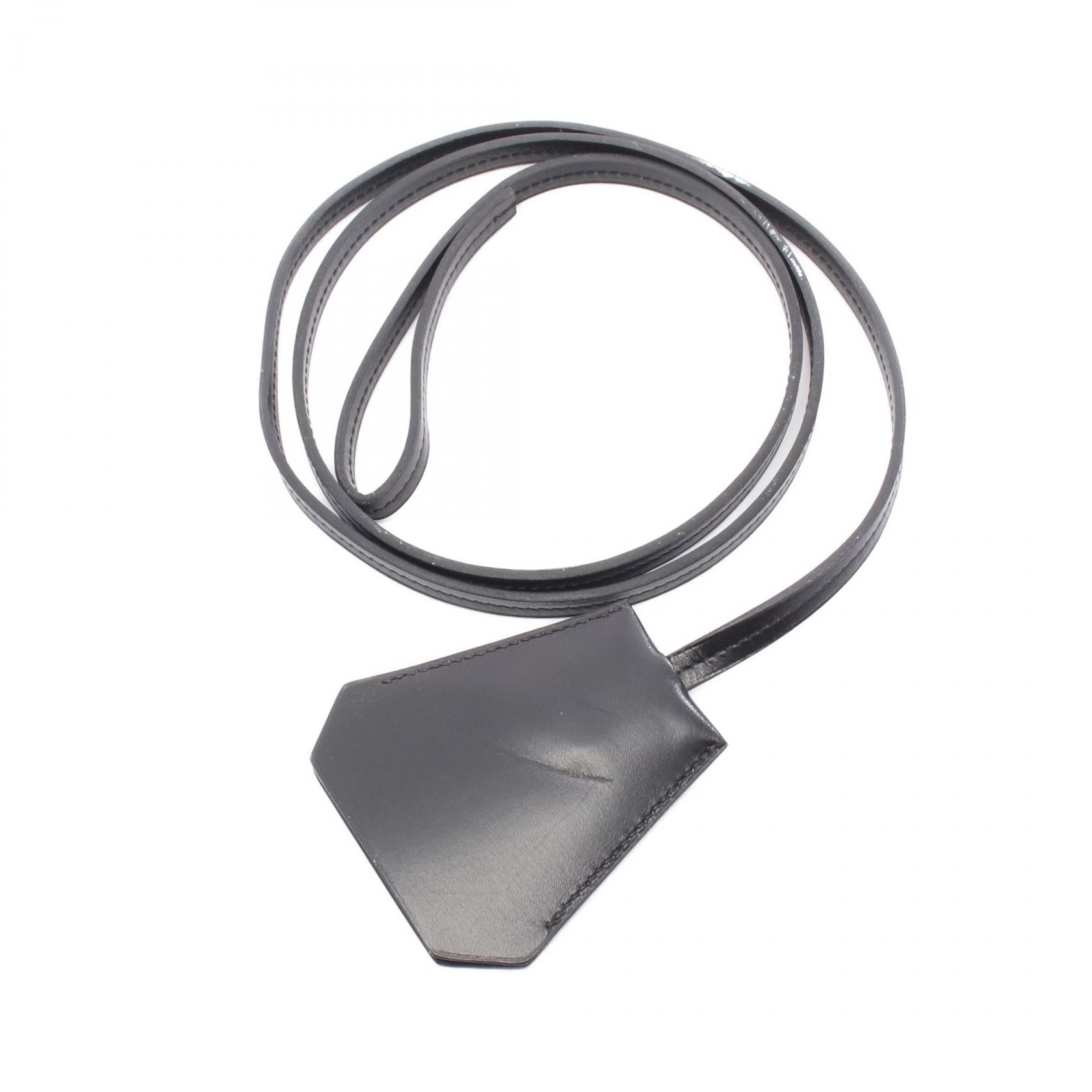 Hermes Hermes Hermes Clochette Box Calf Charm Leather Charm L DUTY FREE for USA Size ONE SIZE - 1 Thumbnail