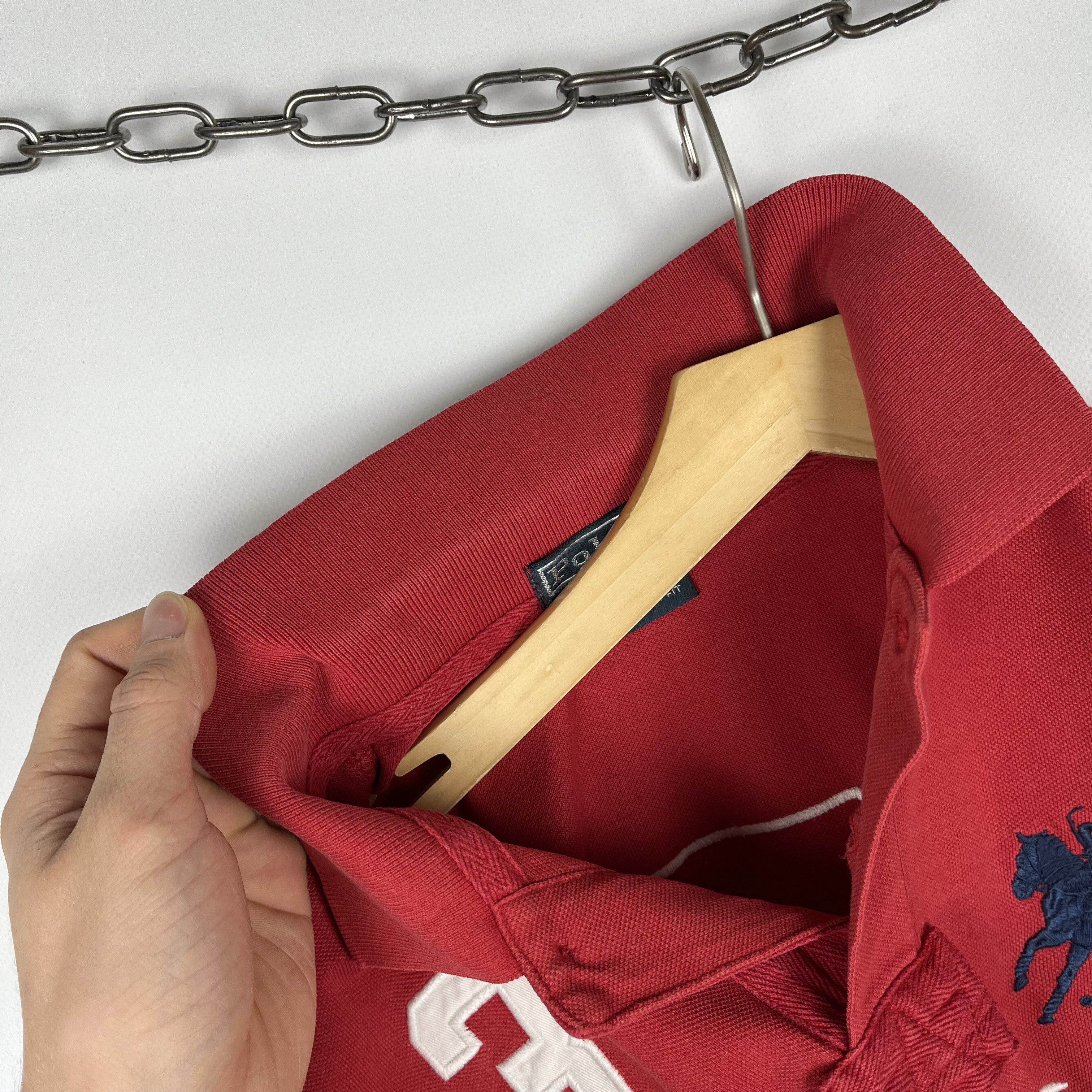 Polo Ralph Lauren Vintage Polo Ralph Lauren Big Logo LXVII Polo Shirt 00’s Size US L / EU 52-54 / 3 - 17 Thumbnail