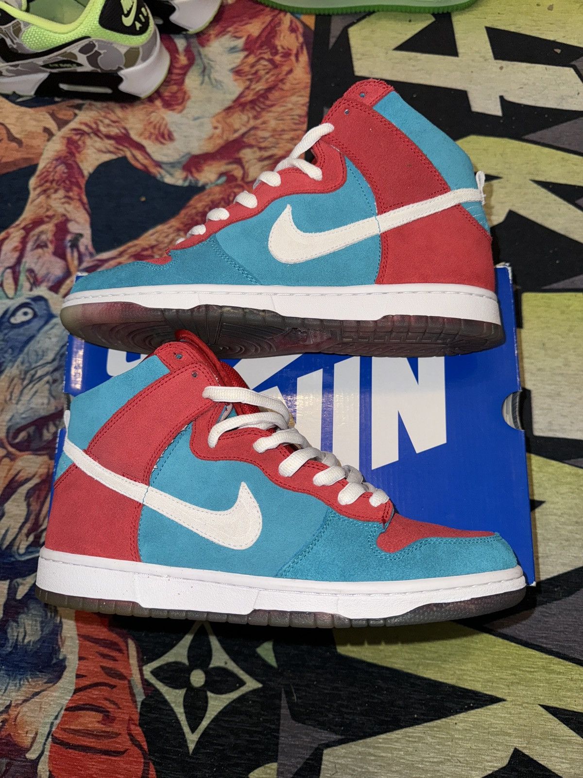 Nike Dunk High Premium Sb Bloody Gums Grailed