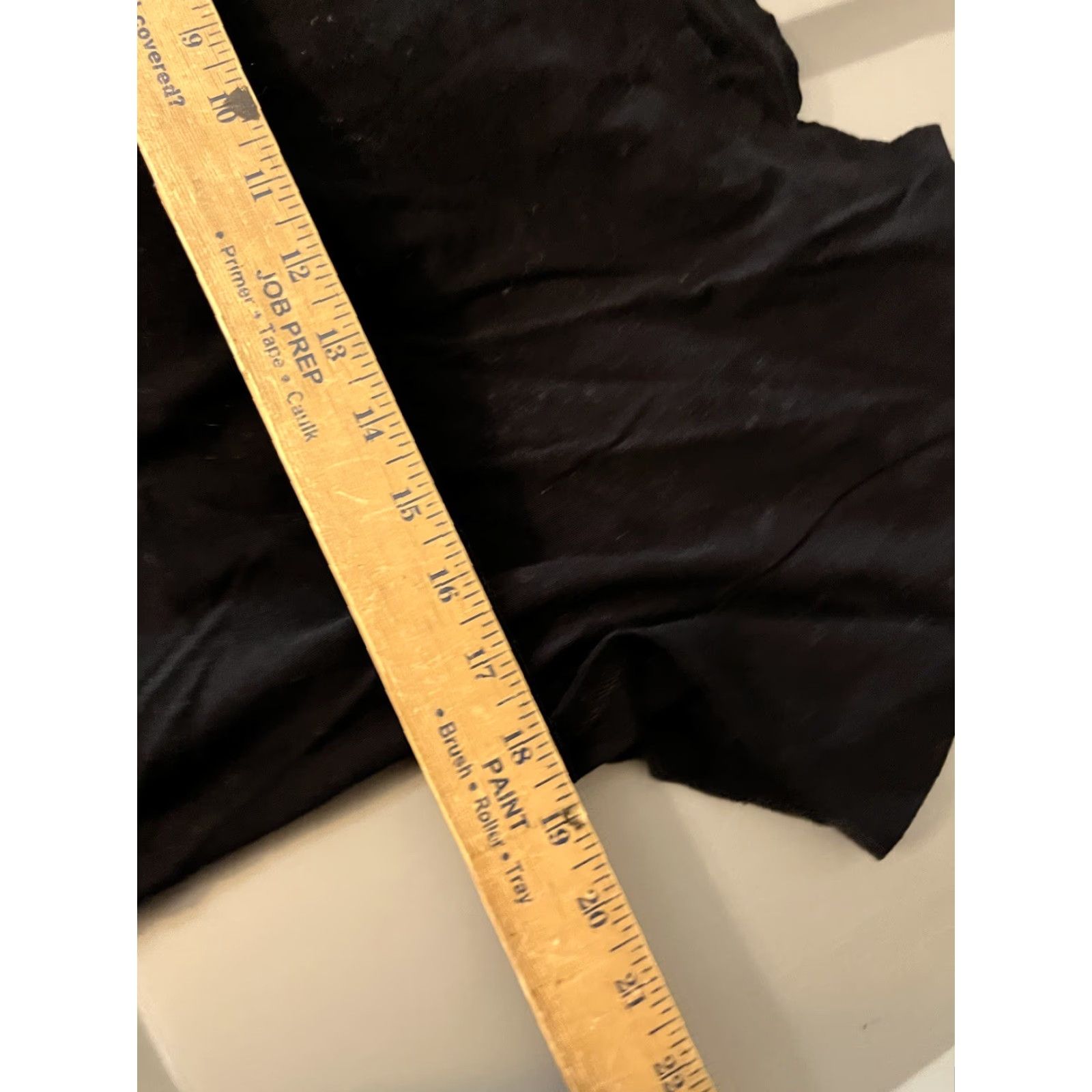 Old Navy Old Navy Shirt Womens Solid Black Cotton Round Neck Short Sleeve XL Size XL / US 12-14 / IT 48-50 - 5 Thumbnail