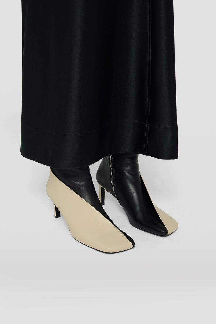 Jil Sander o1w1db10825 Ankle Boots in Black/Cream Size US 9 / IT 39 - 7 Thumbnail