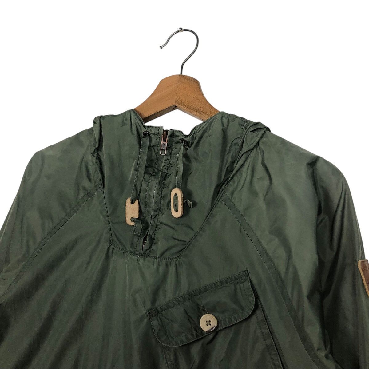 Japanese Brand × Penfield 📌Rich Green Anorak Biker Jacket Nylon Penfield Slant Pocket Size US XS / EU 42 / 0 - 15 Thumbnail