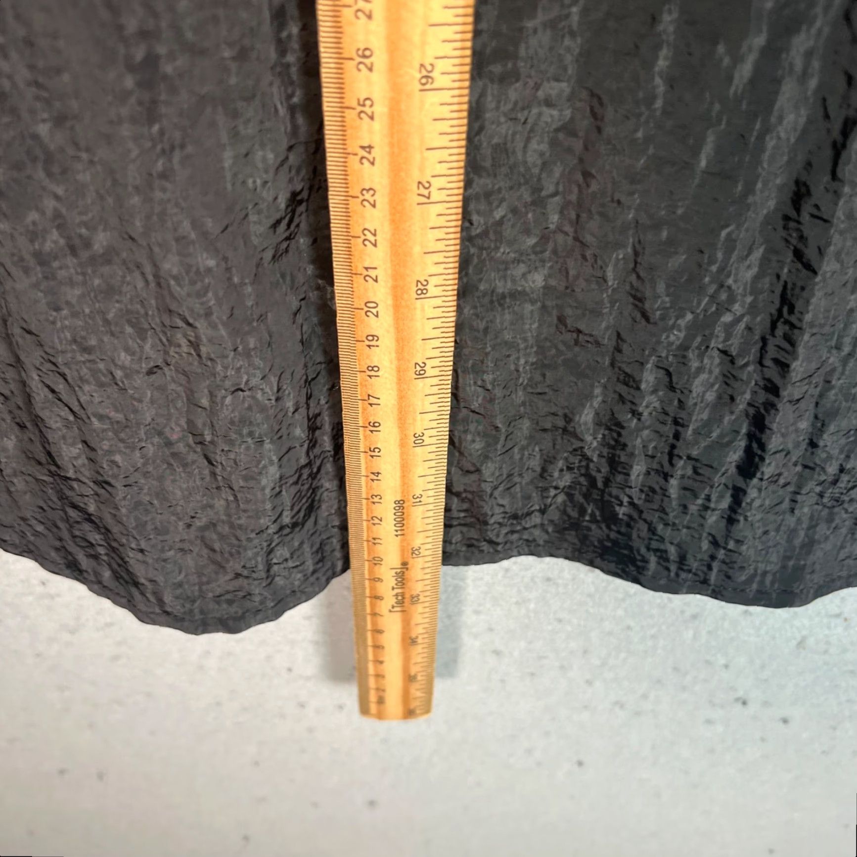 Vintage VINTAGE Open Edit Button-Up Shirt Mens Large Black Crinkle Short Sleeve Size US L / EU 52-54 / 3 - 6 Thumbnail