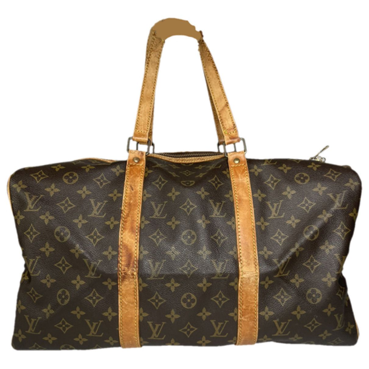 Louis Vuitton Keepall Brown Leather Bag Size ONE SIZE - 1 Thumbnail