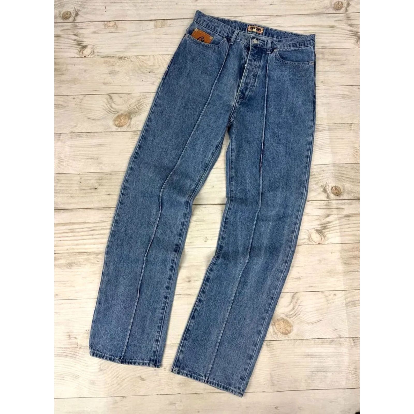 Corteiz Corteiz C Star Jeans Men Size 34 Blue Jeans Mens 34 Waist 34 Inseam 34in 8.86in Knee 9.84in Front Rise Knee 12.2in Waist 17.72in 45cm 88cm 25cm 34cm Size US 34 / EU 50 - 2 Thumbnail