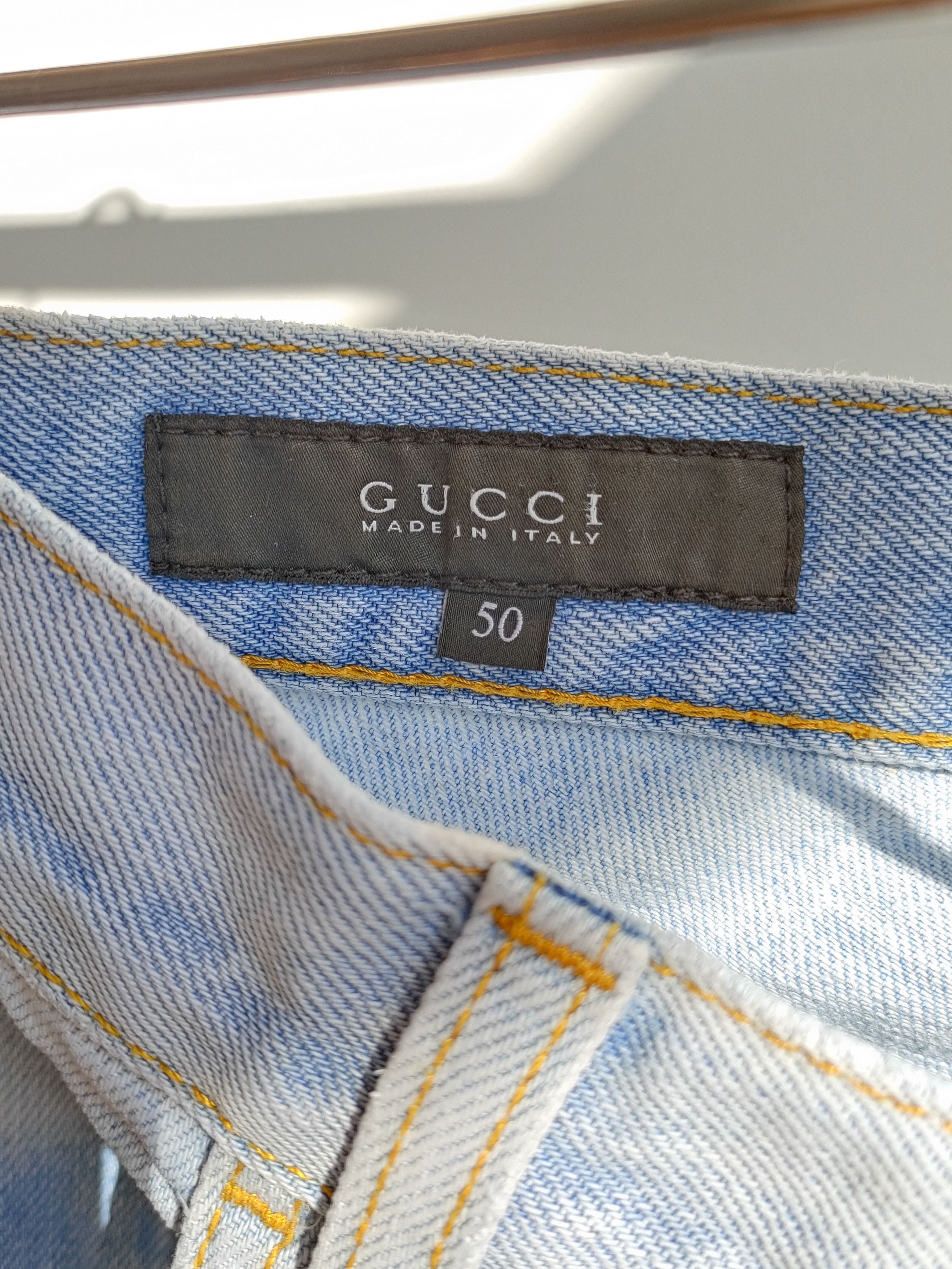 Gucci GUCCI Light Blue Skinny Jeans Size US 34 / EU 50 - 7 Thumbnail