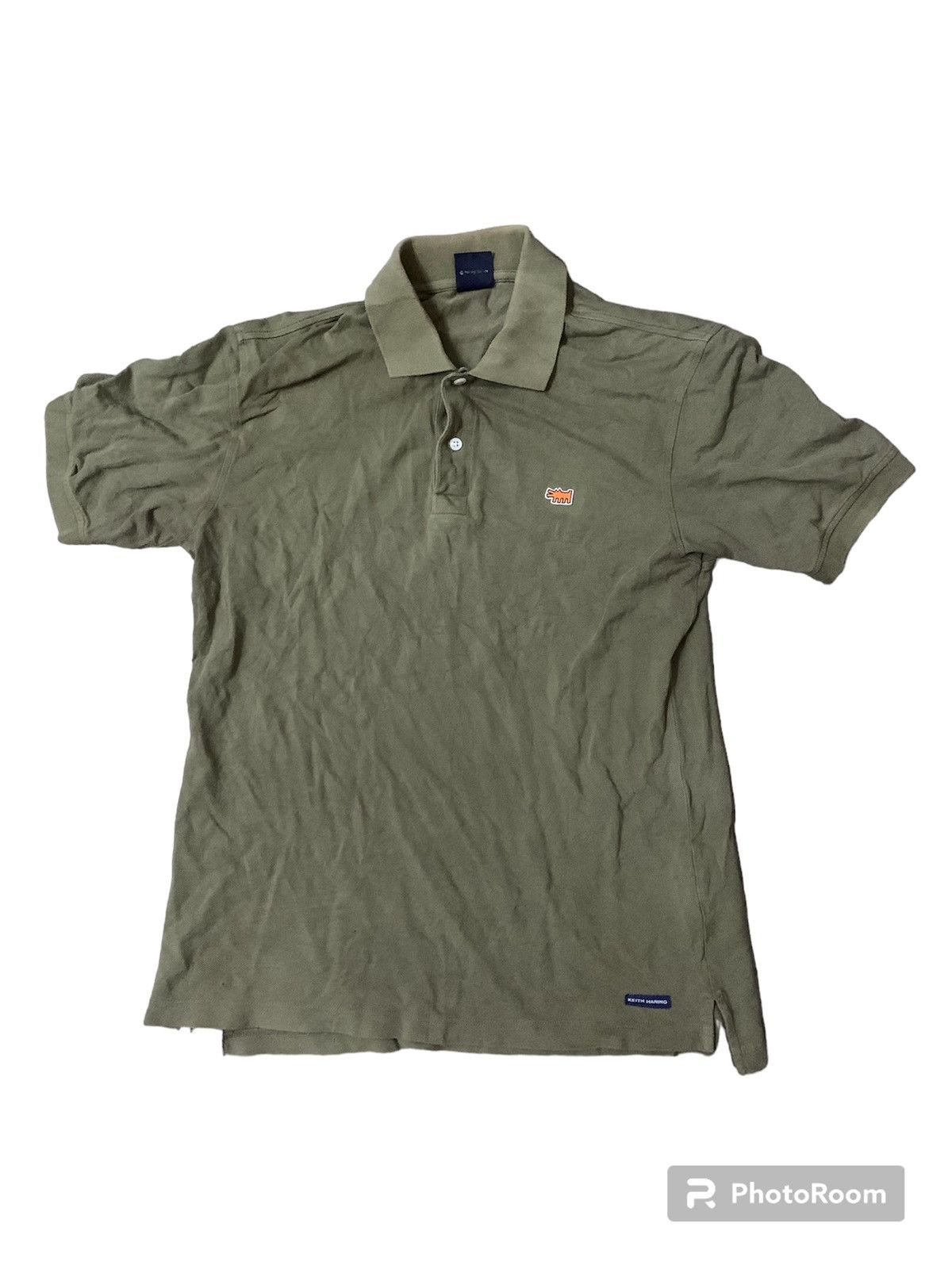 Japanese Brand × Keith Haring × Uniqlo Keith Haring X Uniqlo Polo Shirt Size US L / EU 52-54 / 3 - 1 Thumbnail