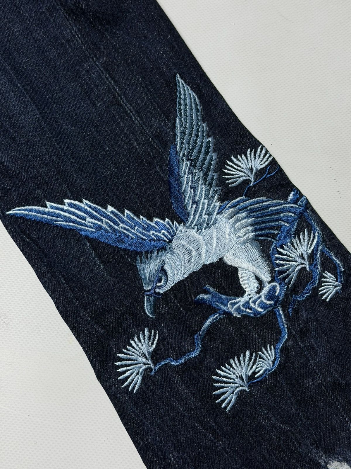 RARE Polo Ralph Lauren Japan Exclusive Jeans Ebroidered Bird