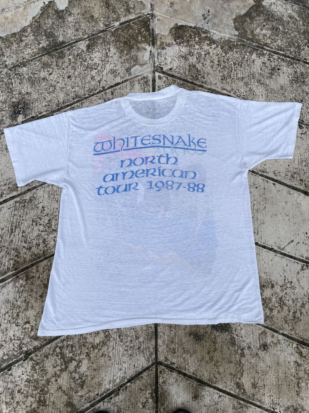Vintage Whitesnakee Size US XXL / EU 58 / 5 - 8 Thumbnail