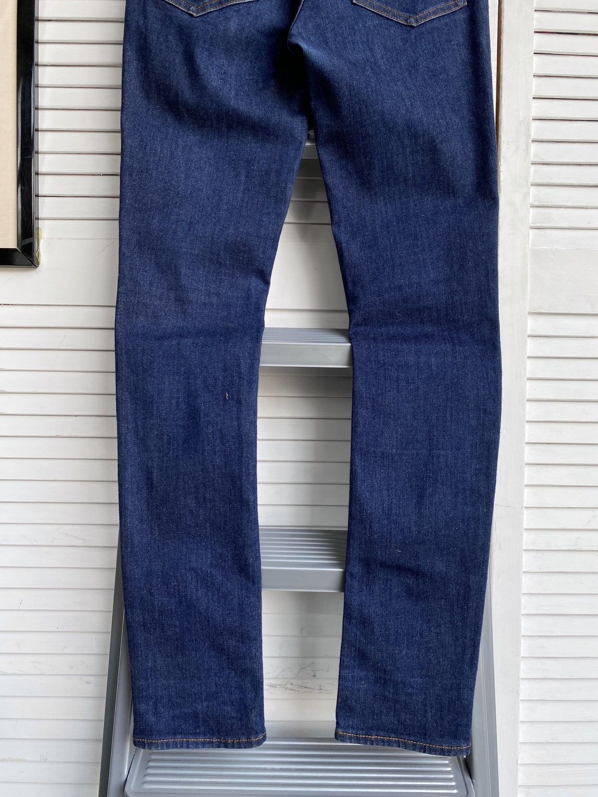 Acne Studios × Japanese Brand Acne Studios Flex Raw Reform Stretch Slim Denim Pants Size 29" - 6 Thumbnail
