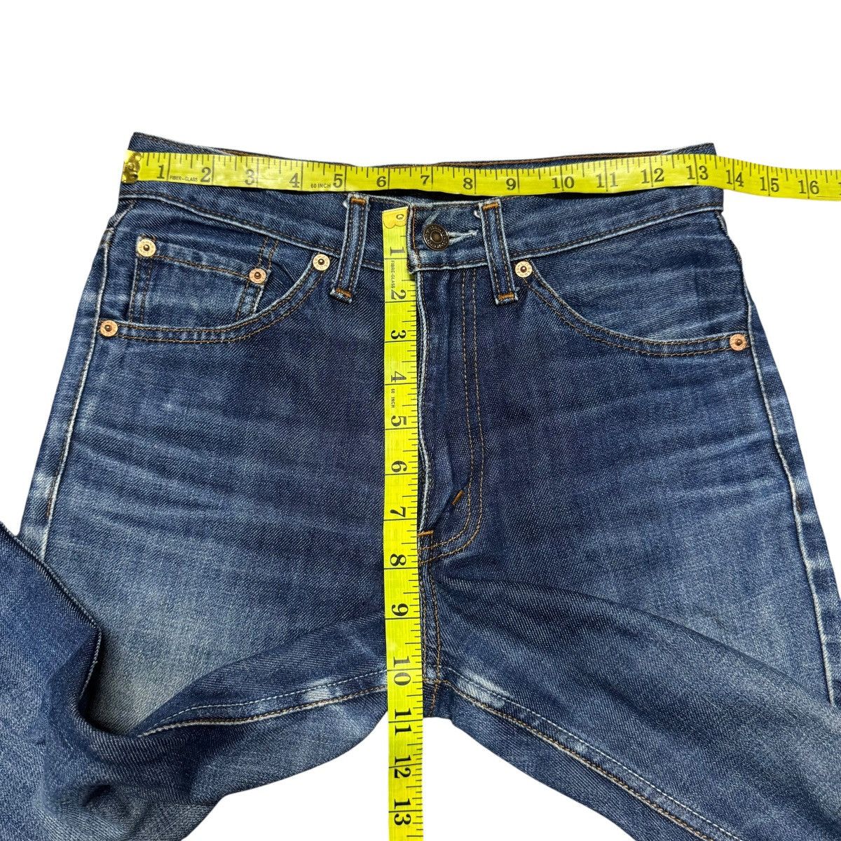 Levi's Vintage Levis 517 Flare Jeans Distressed Hedi Slimane Style Size US 27 - 16 Thumbnail