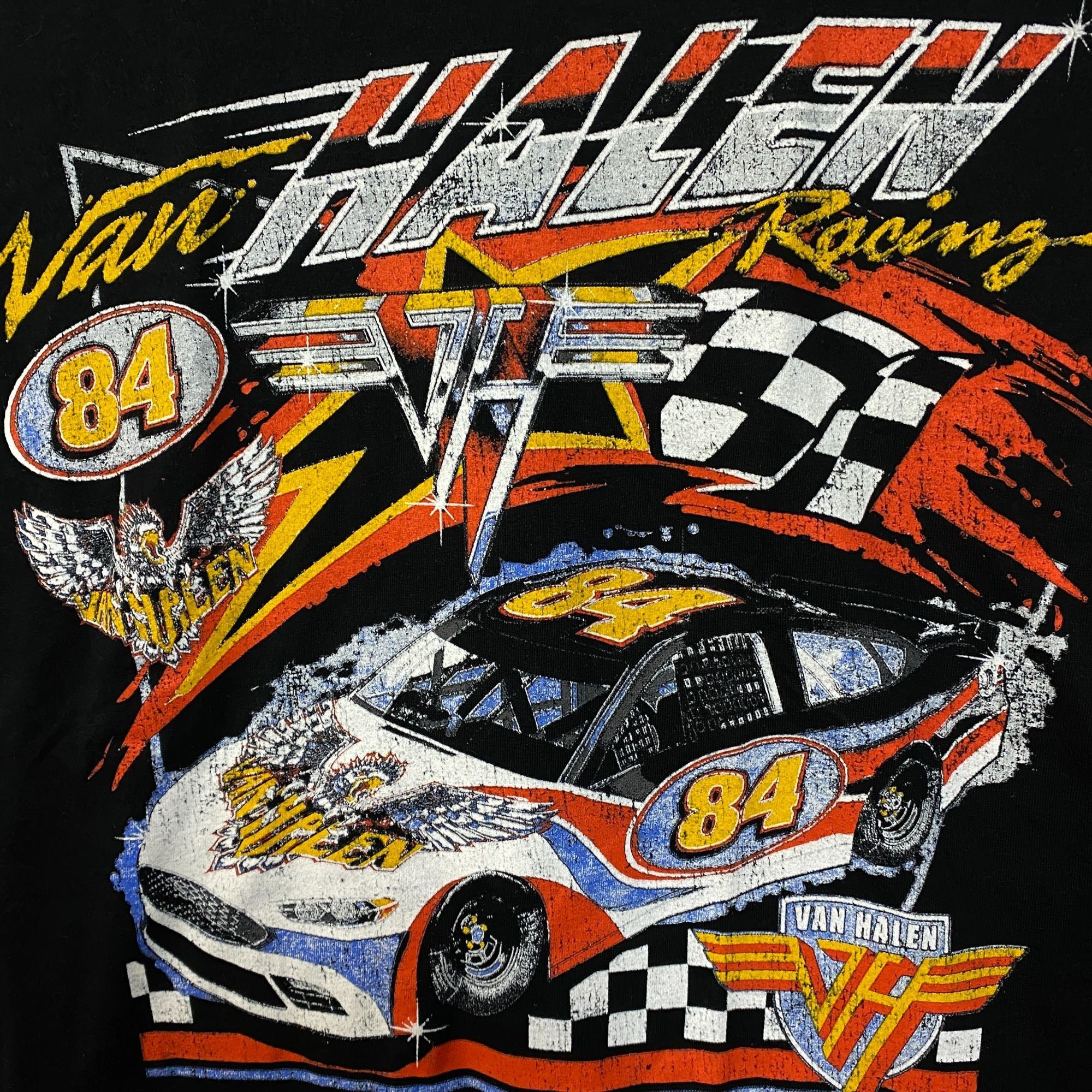 Other Van Halen Nascar Racing Car Graphic Design T-Shirt Medium Size US M / EU 48-50 / 2 - 2 Thumbnail