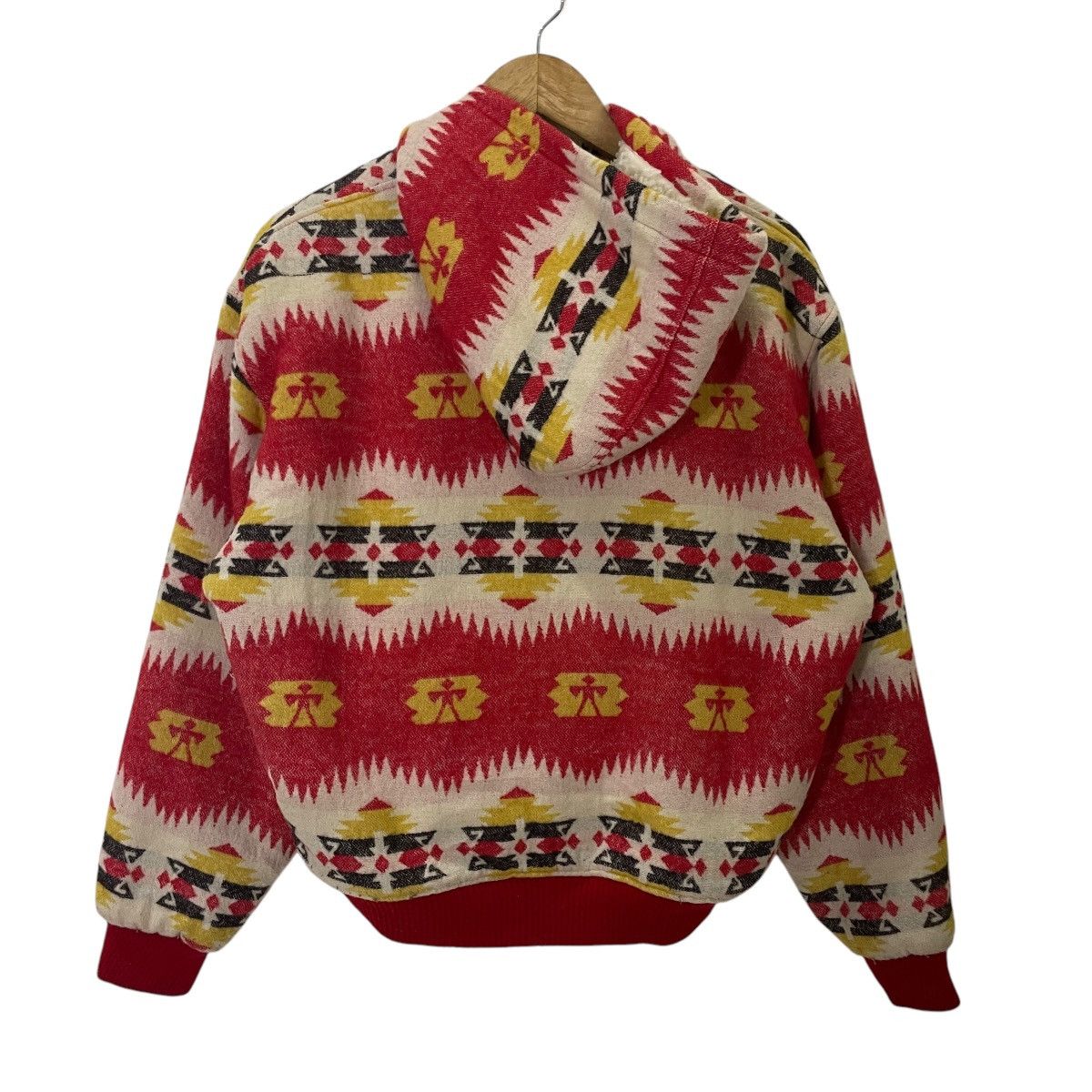 Bullhead Denim Co. Vintage Bullhead Aztex Navajo Fleece Jacket Size US L / EU 52-54 / 3 - 8 Thumbnail