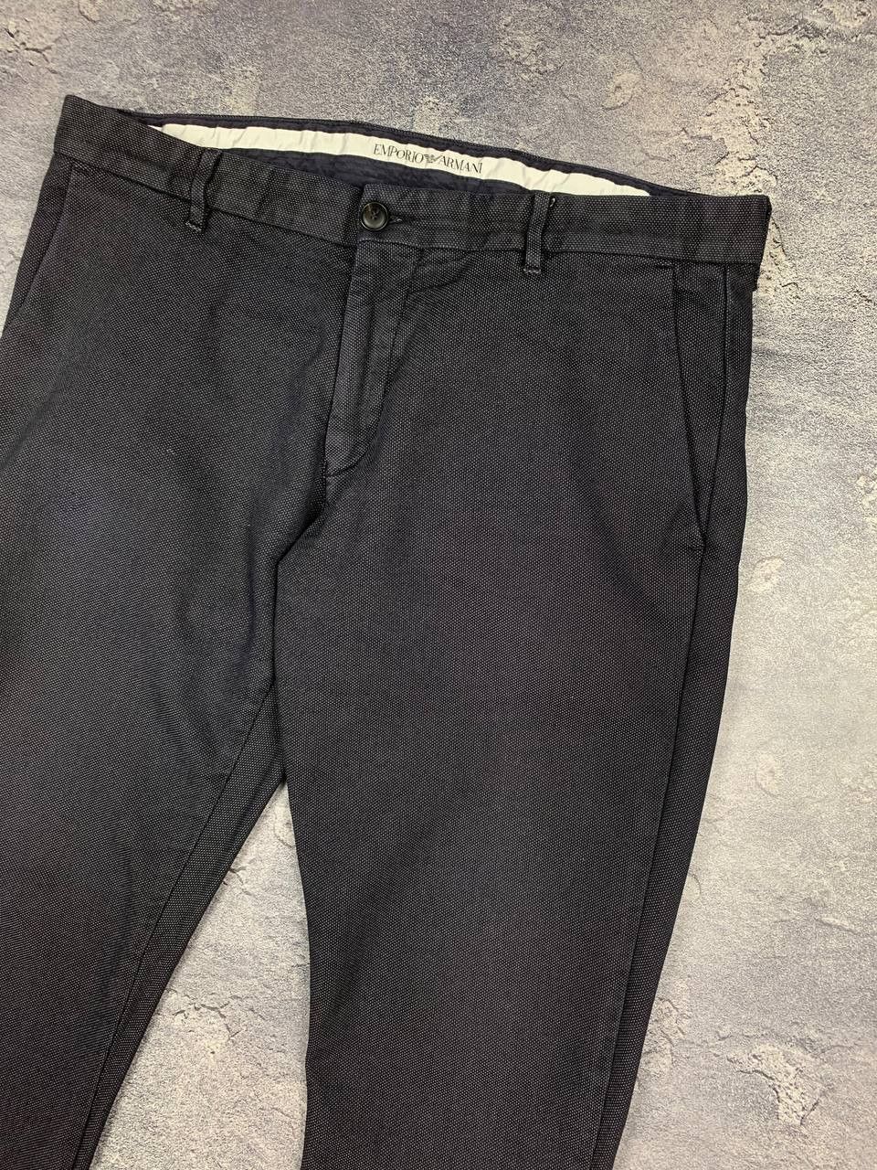 Emporio Armani Emporio Armani Pants Size 50 Dark Blue Trousers Bulgaria Size US 34 / EU 50 - 3 Thumbnail
