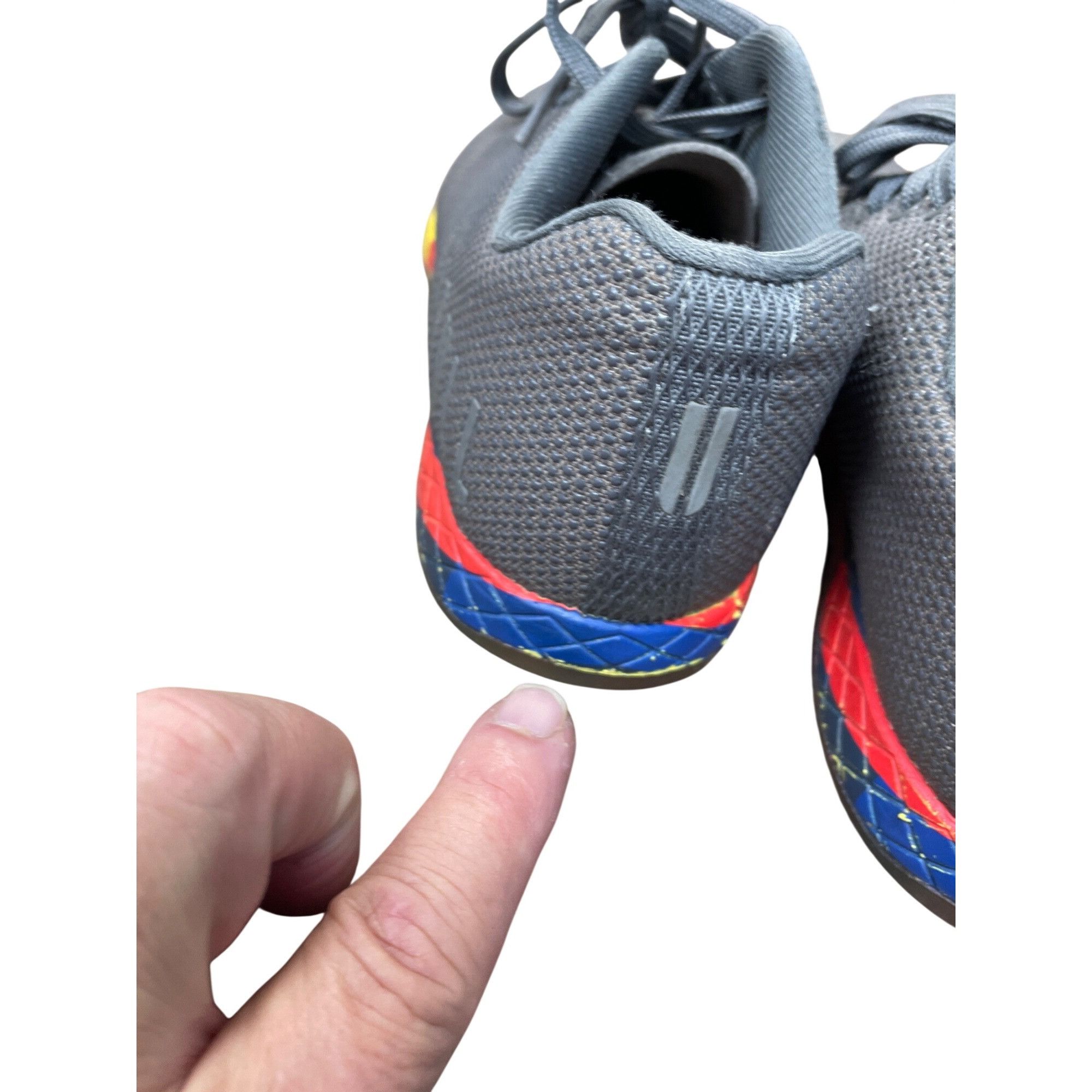 Other NoBull Womans Gray Red yellow Run walk sneakers Sz 8.5 SKU 9 Size US 8.5 / IT 38.5 - 13 Thumbnail