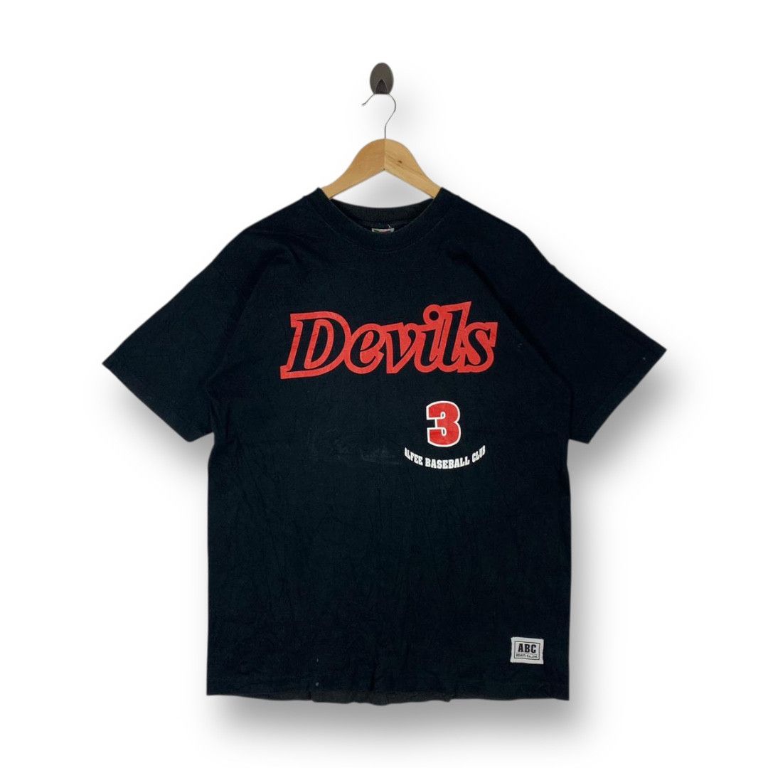 Other Vintage The Alfee Takamiy Baseball Club Devils Graphic Tee Size US L / EU 52-54 / 3 - 1 Thumbnail