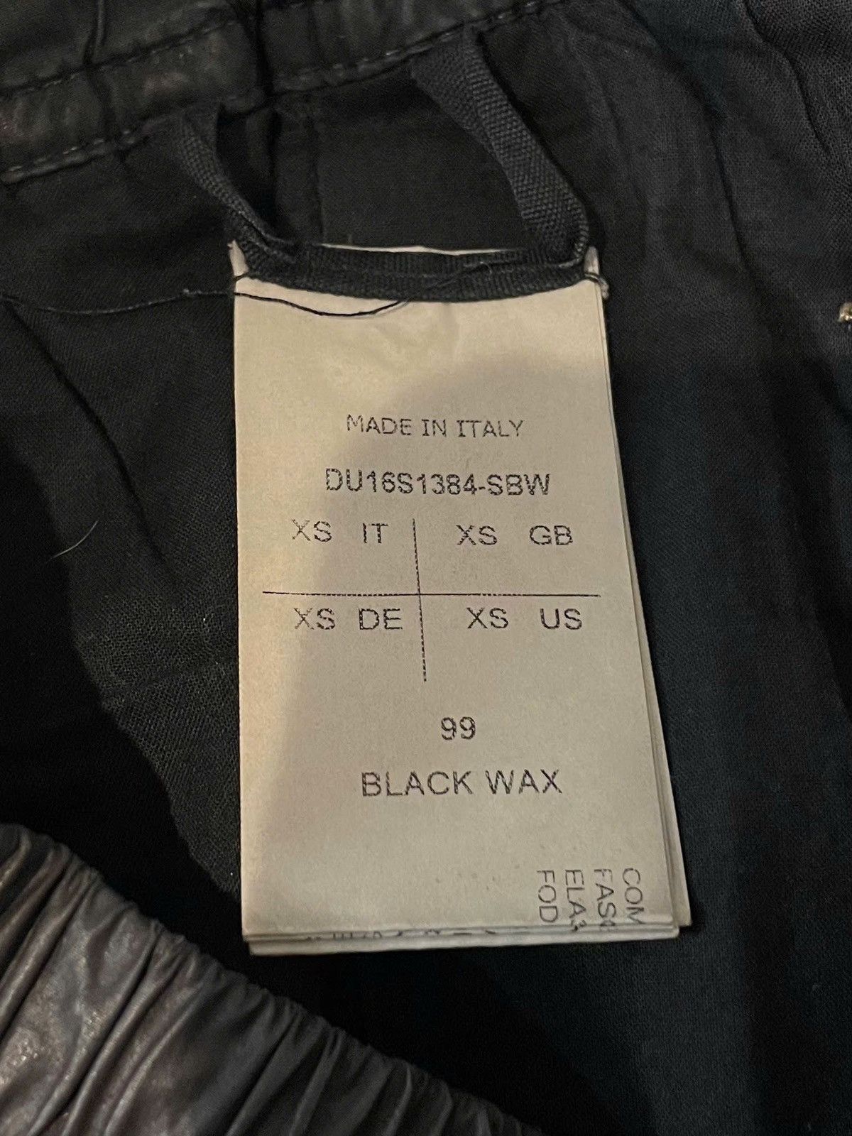 Rick Owens Drkshdw Rick Owens DRKSHDW SS16 Black Pod Short Size US 30 / EU 46 - 6 Thumbnail