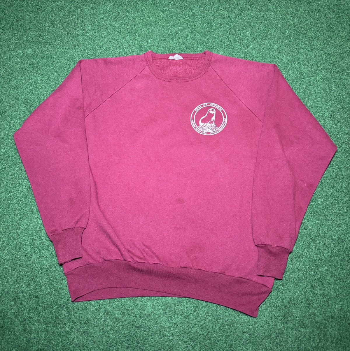 Vintage Vintage 90s Seal Of Approval Murray River Canada Sweatshirt Size US L / EU 52-54 / 3 - 3 Thumbnail