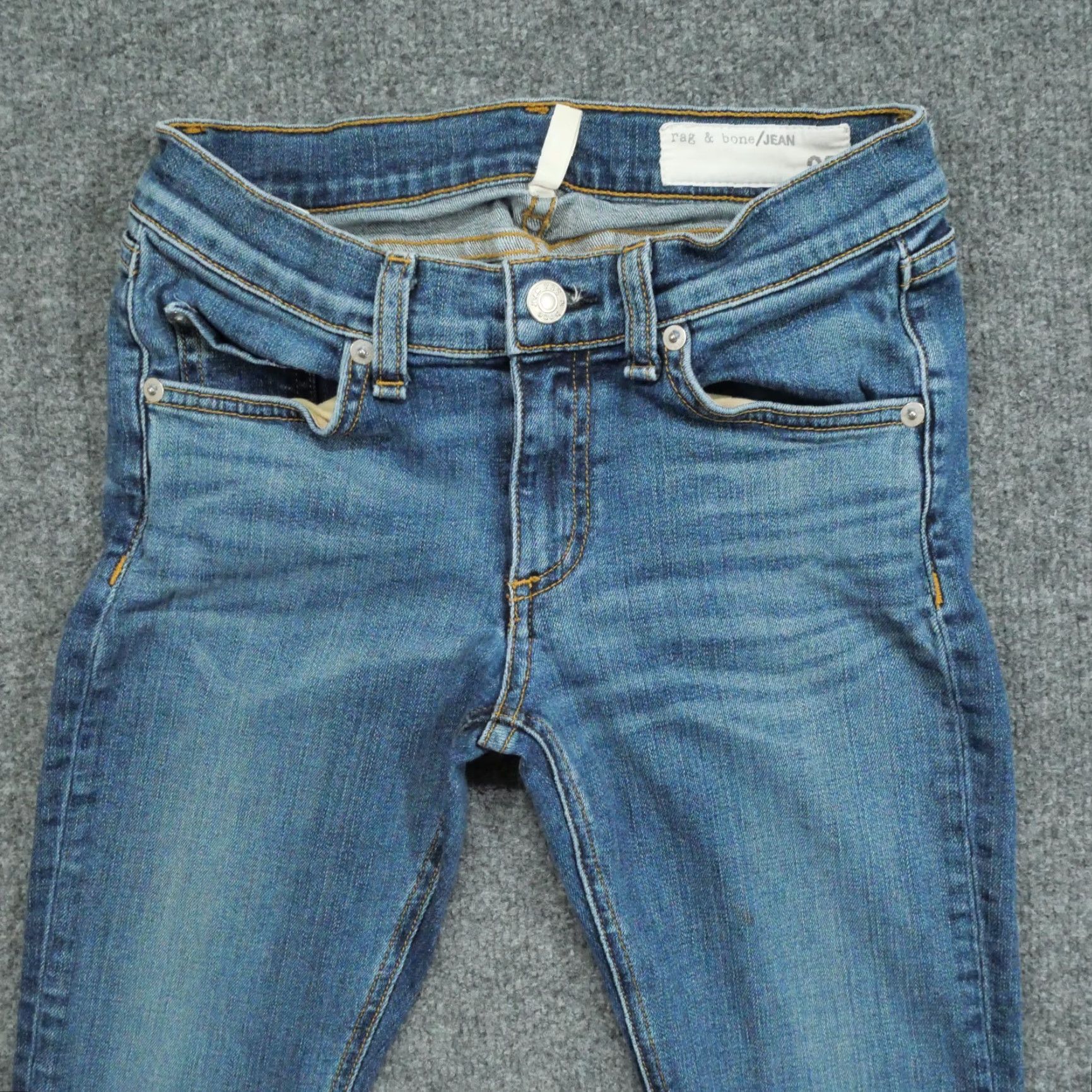 Rag & Bone rag & bone Jeans Womens Skinny Stretch Blue 25 26x26 Denim Size 42" / US 20 - 2 Thumbnail