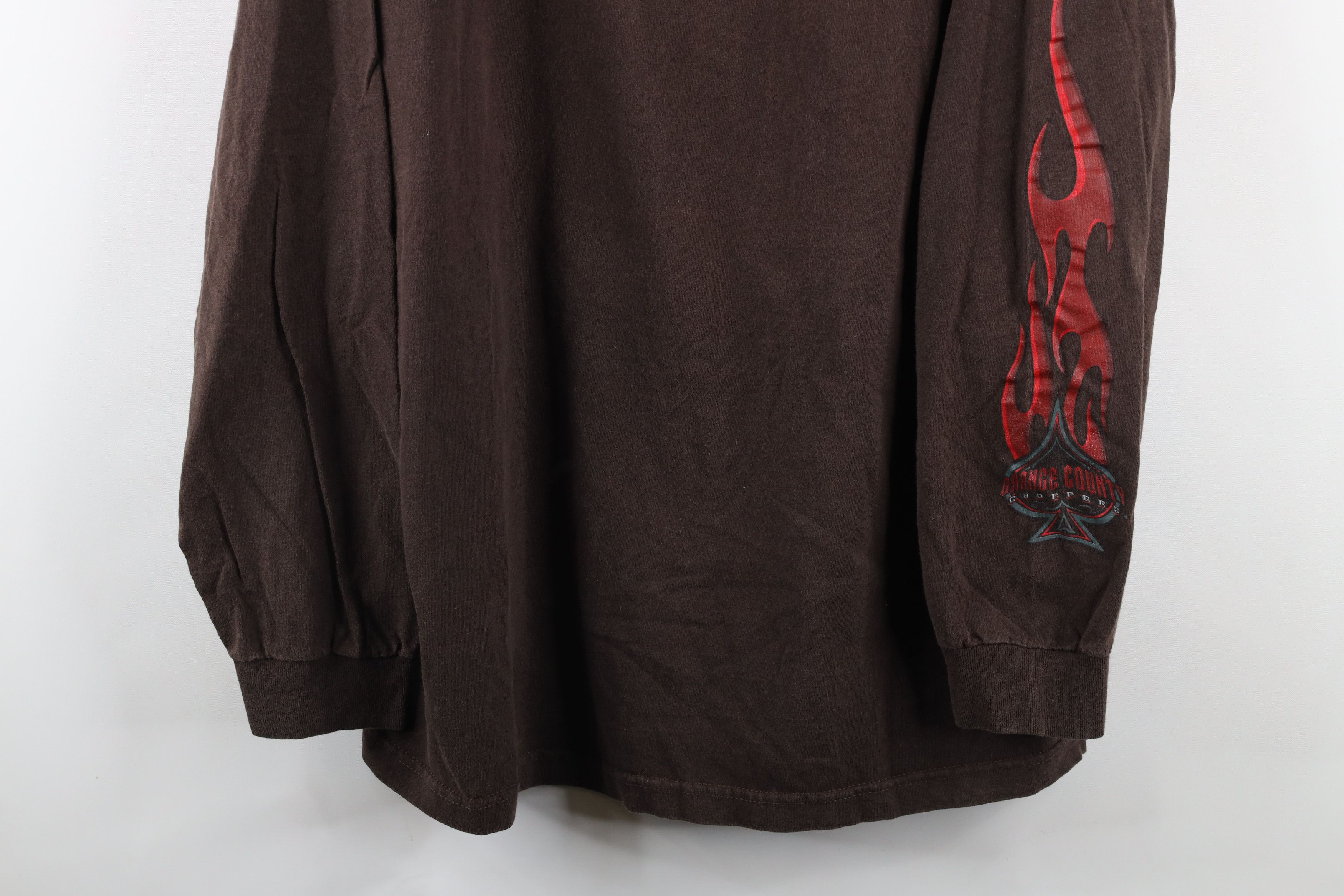 Vintage Vintage Y2K 2003 Orange County Choppers Long Sleeve T-Shirt Size US XL / EU 56 / 4 - 3 Thumbnail