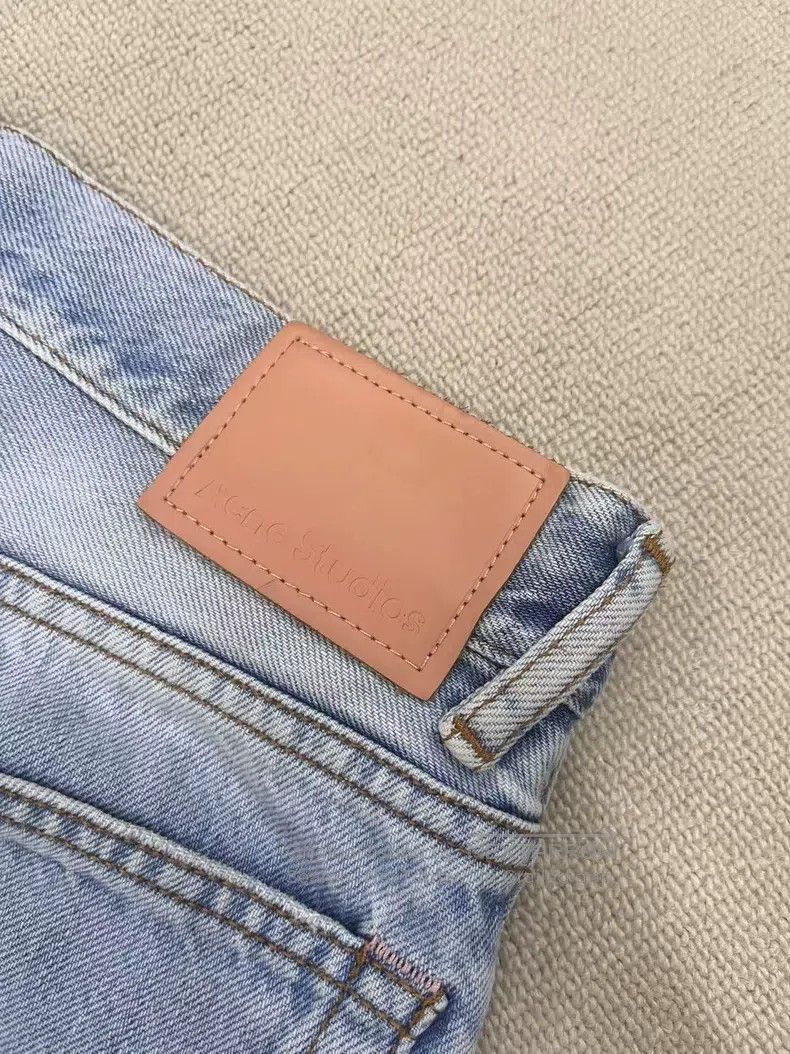 Acne Studios Acne Studios Slightly Flared Loose Washed-Cotton Zip-Fly M Size US 32 / EU 48 - 3 Thumbnail