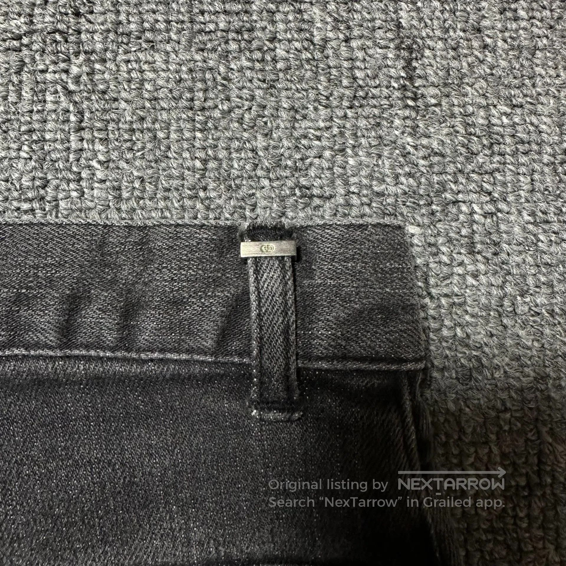 Dior Dior Homme Washed Gray Black Jeans. Size US 32 / EU 48 - 4 Thumbnail