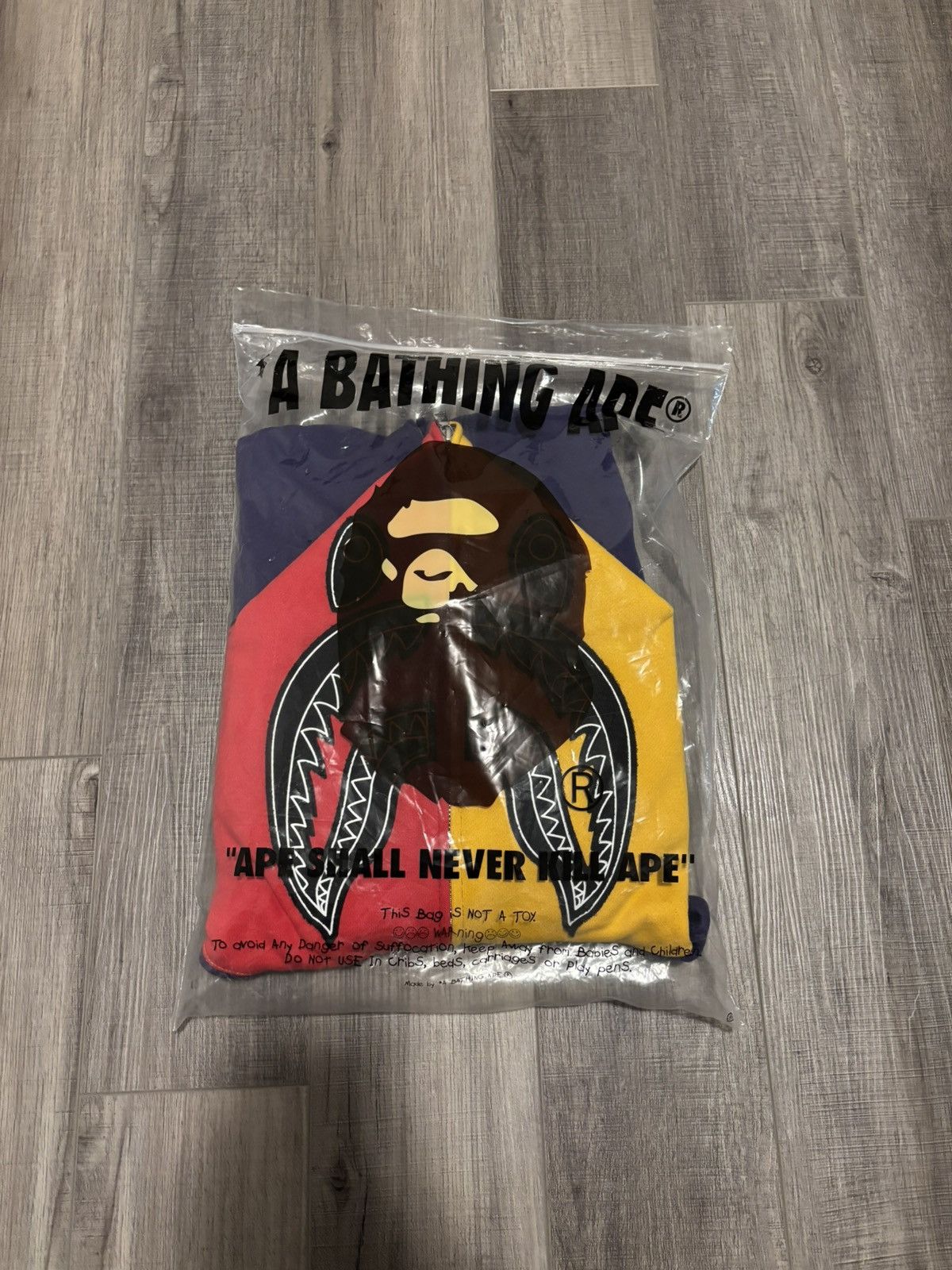 Bape Shark Full Zip Hoodie Size US XL / EU 56 / 4 - 8 Thumbnail