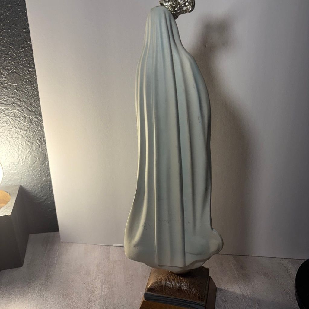 No Fear Fatima statue in hollow resin 85 cm hand painted edit Size 26 - 7 Thumbnail