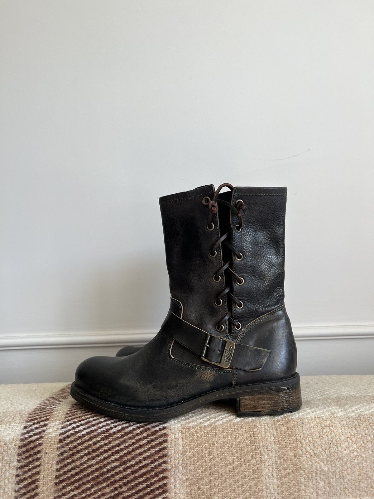 A.S.98 × If Six Was Nine Buffalo Avant Garde Leather boots style Airstep A.S 98 Size US 9 / IT 39 - 1 Thumbnail