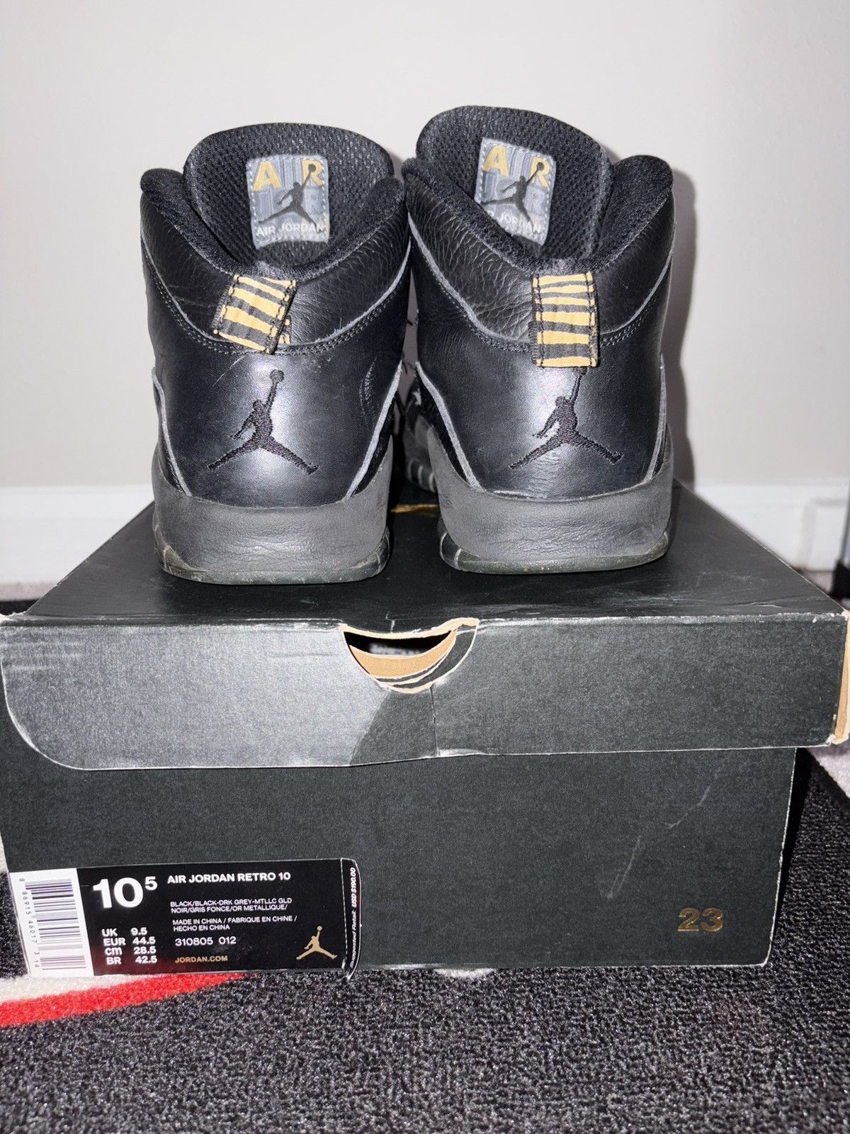 Jordan Brand Retro Jordan 10 “nyc” Size US 10.5 / EU 43-44 - 5 Thumbnail