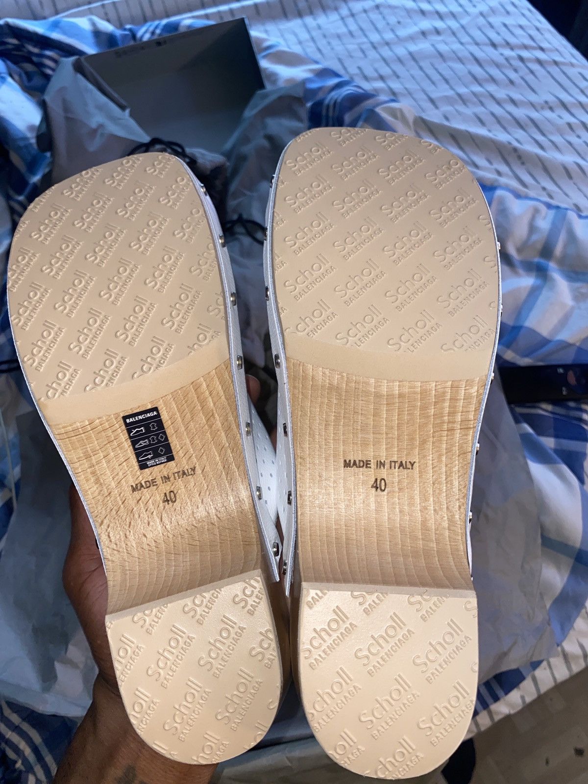 Balenciaga Scholl Clog Mule Size US 9 / IT 39 - 3 Thumbnail