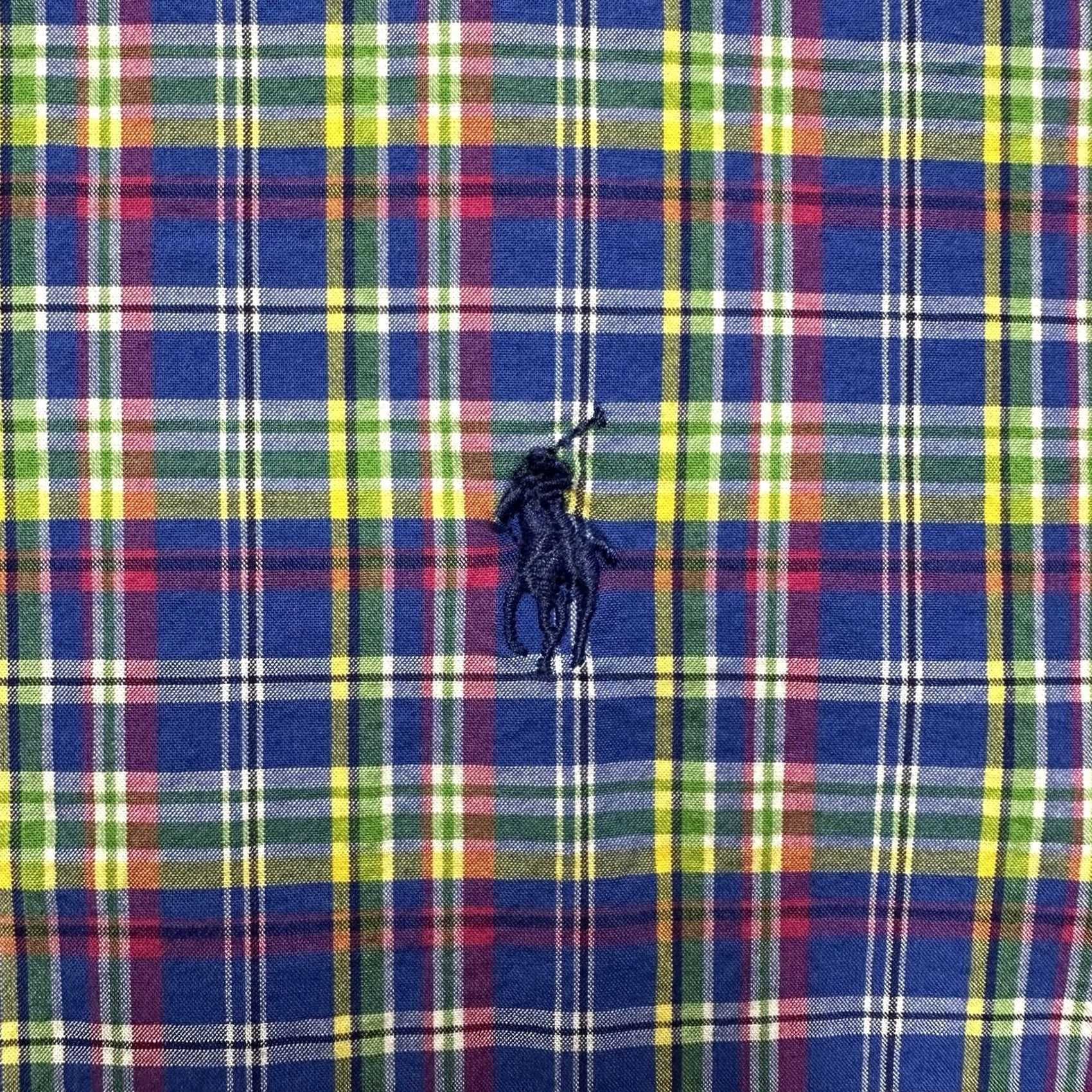 Polo Ralph Lauren Polo Ralph Lauren Shirt Mens 2XL Blue Plaid Classic Fit Stretch Poplin EUC Size US XXL / EU 58 / 5 - 4 Thumbnail