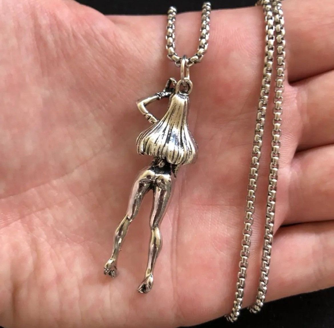 Japanese Brand Punk Necklace Gothic Chain Size ONE SIZE - 3 Thumbnail