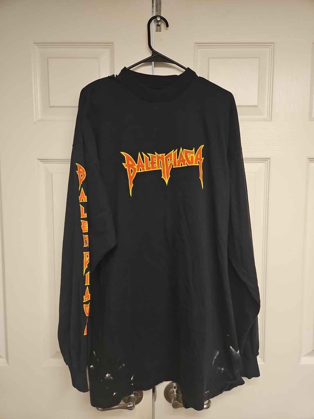 Balenciaga Balenciaga "Metal" long sleeve Size US L / EU 52-54 / 3 - 1 Thumbnail