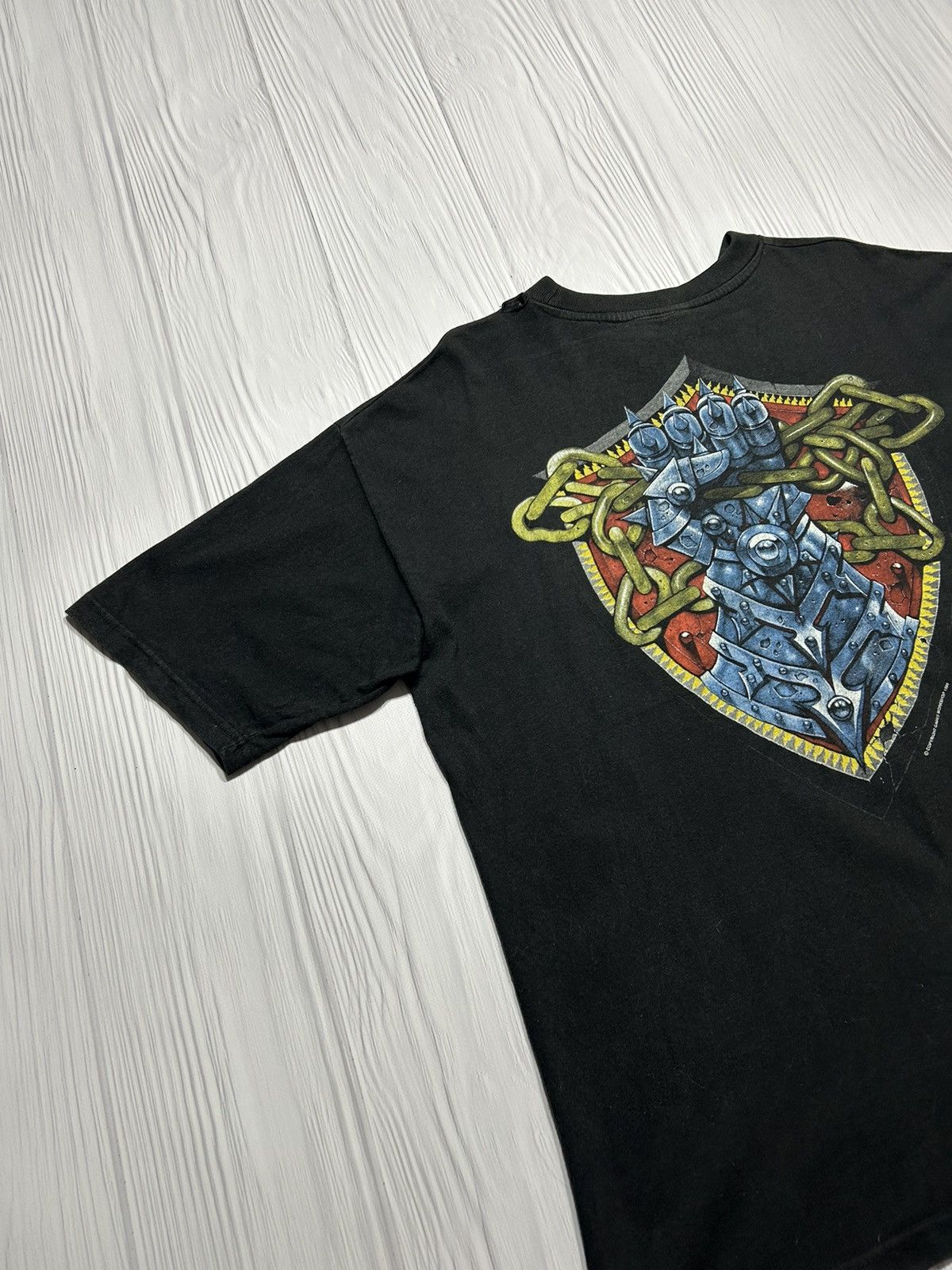 Vintage Rare Vintage 1995 Necromunda Orlocks T-Shirt Size US XL / EU 56 / 4 - 3 Thumbnail