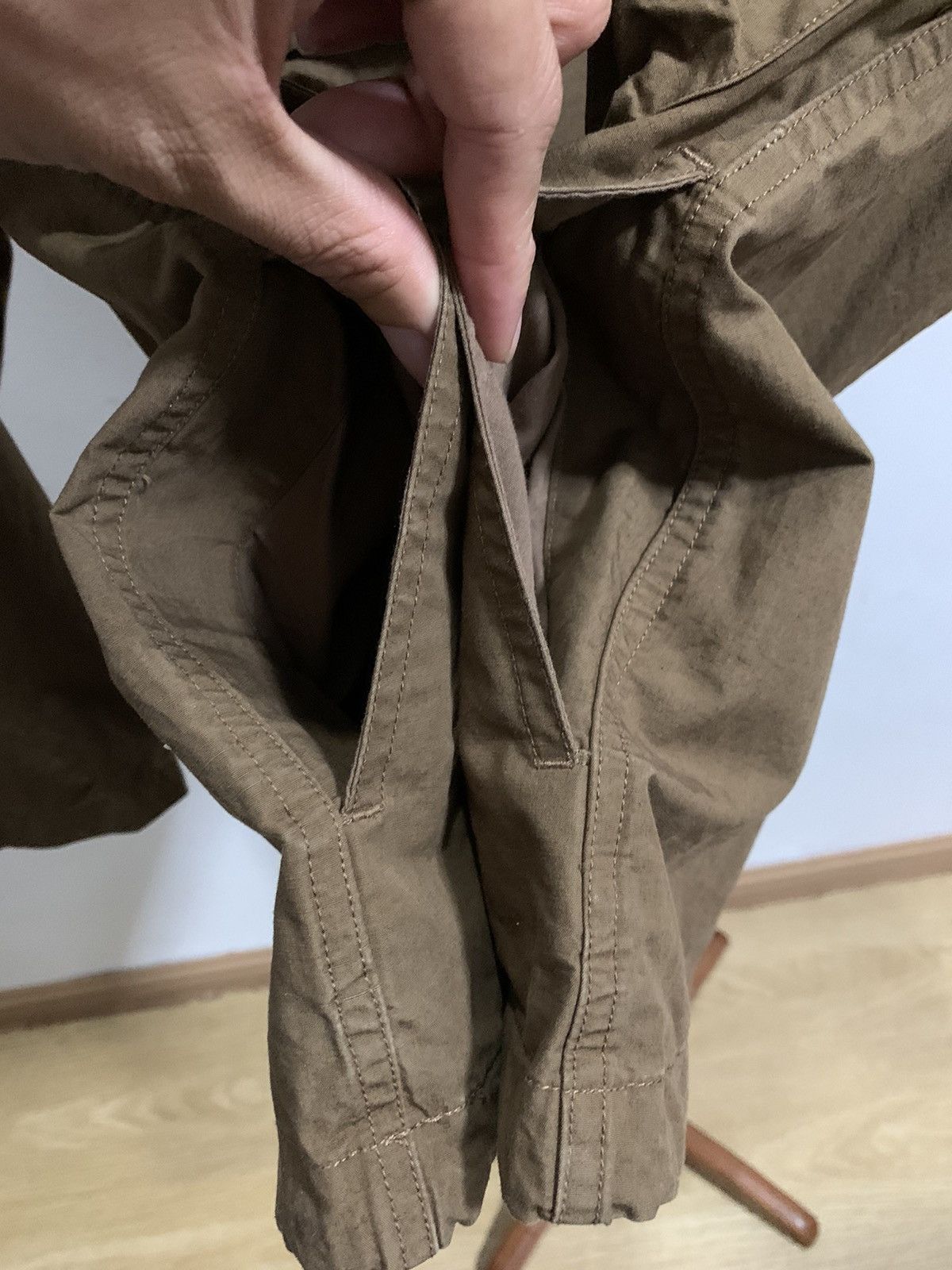 Back Number Military Anorak Pullover Jacket