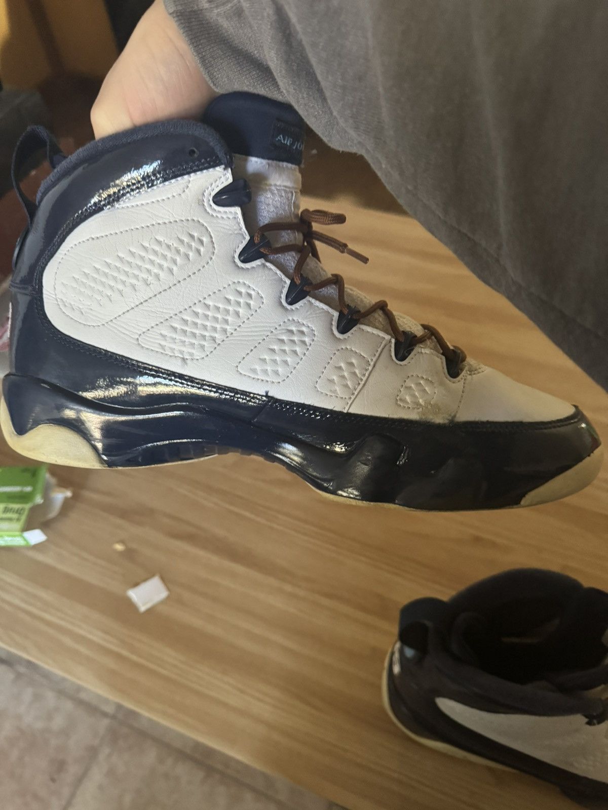 Jordan Brand Air Jordan 9 UNC 2019 Size US 11 / EU 44 - 7 Thumbnail
