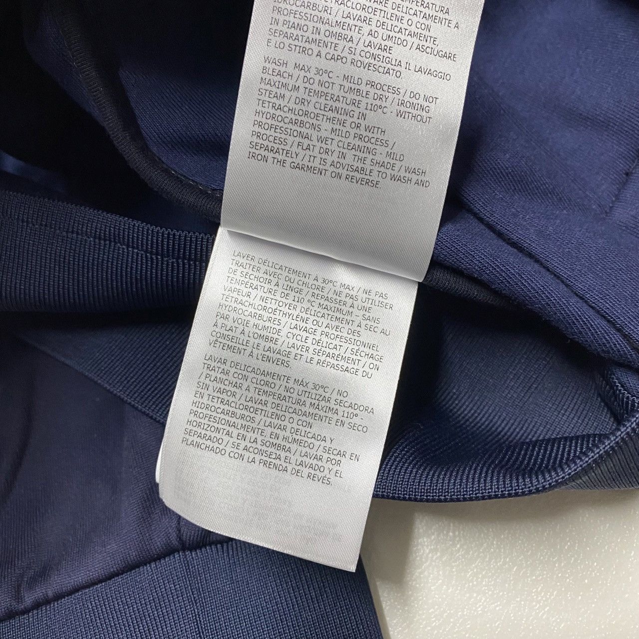 Moncler Moncler tricot zip sweatshirt jacket size 2XL XXL navy blue Size US XXL / EU 58 / 5 - 15 Thumbnail